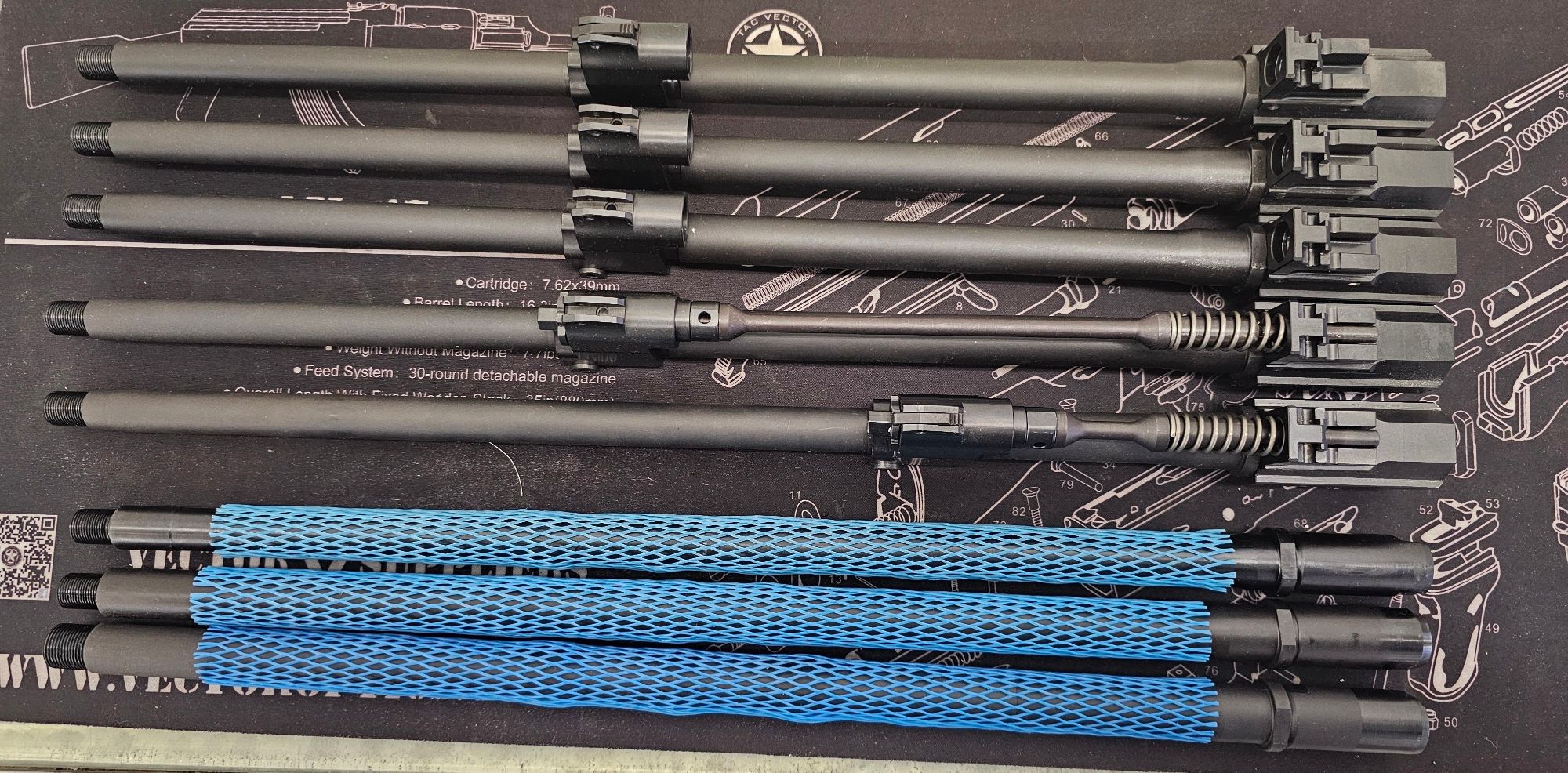 Photo of non restricted barrels for CZ Bren 2 MS