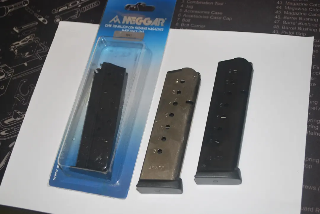 Dlask, Mecgar 1911 magazines government size - 2 - 1765341367775_optimized20magazines%202