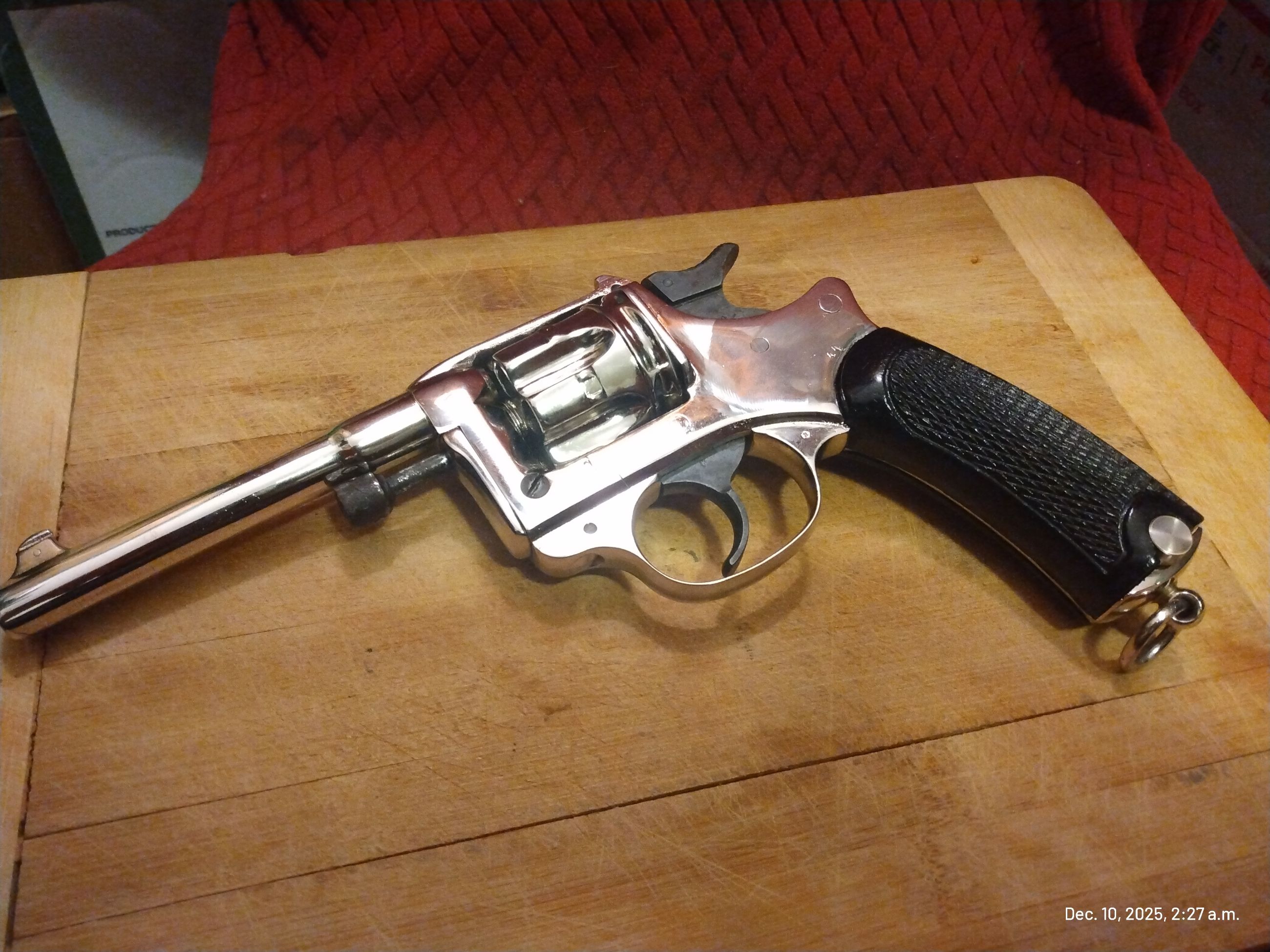 Photo of French 1892 Service Revolver in like new condition, Antique Status $4400