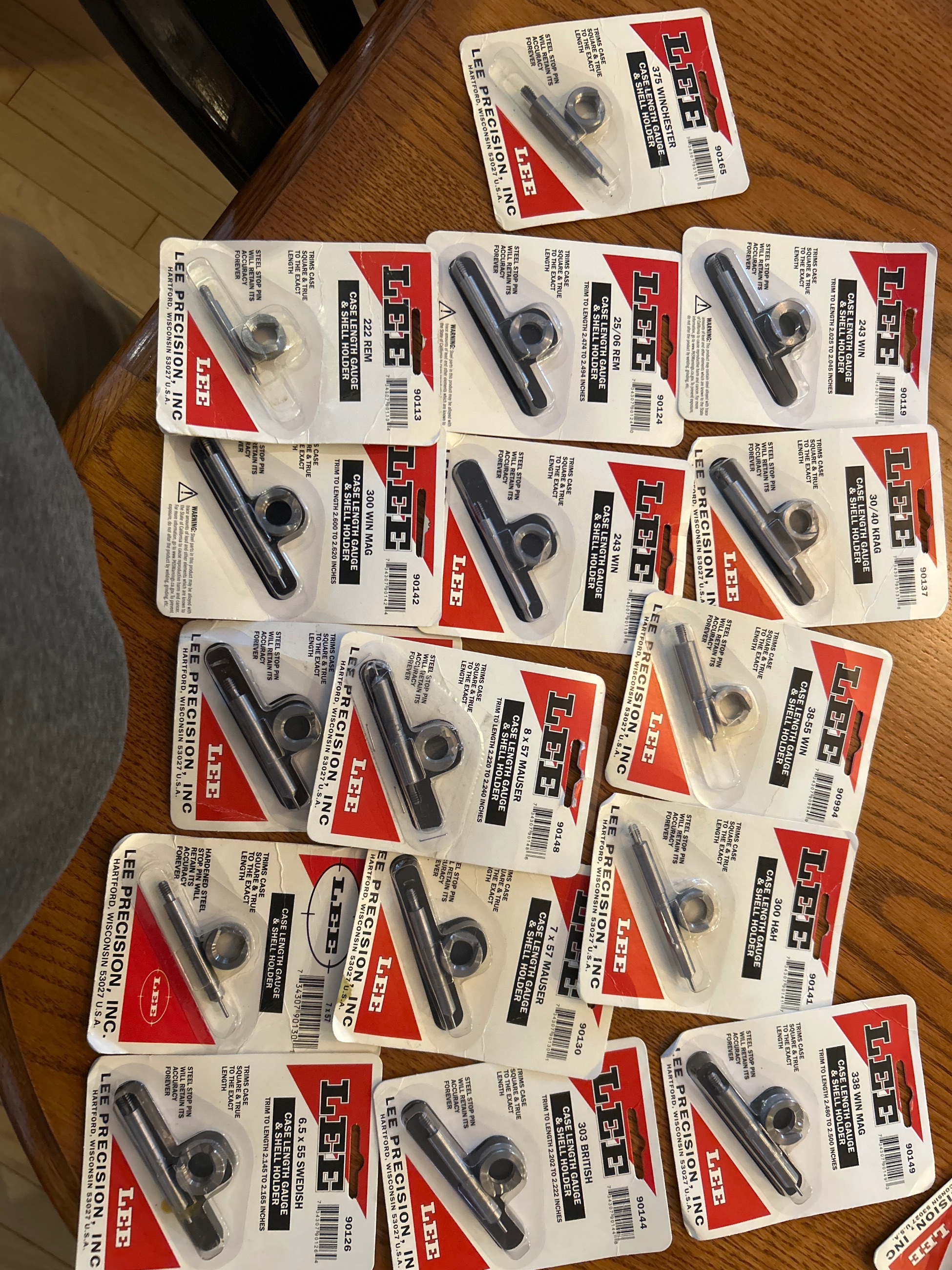 Photo of Lee case length gauge and shell holder 10$ 