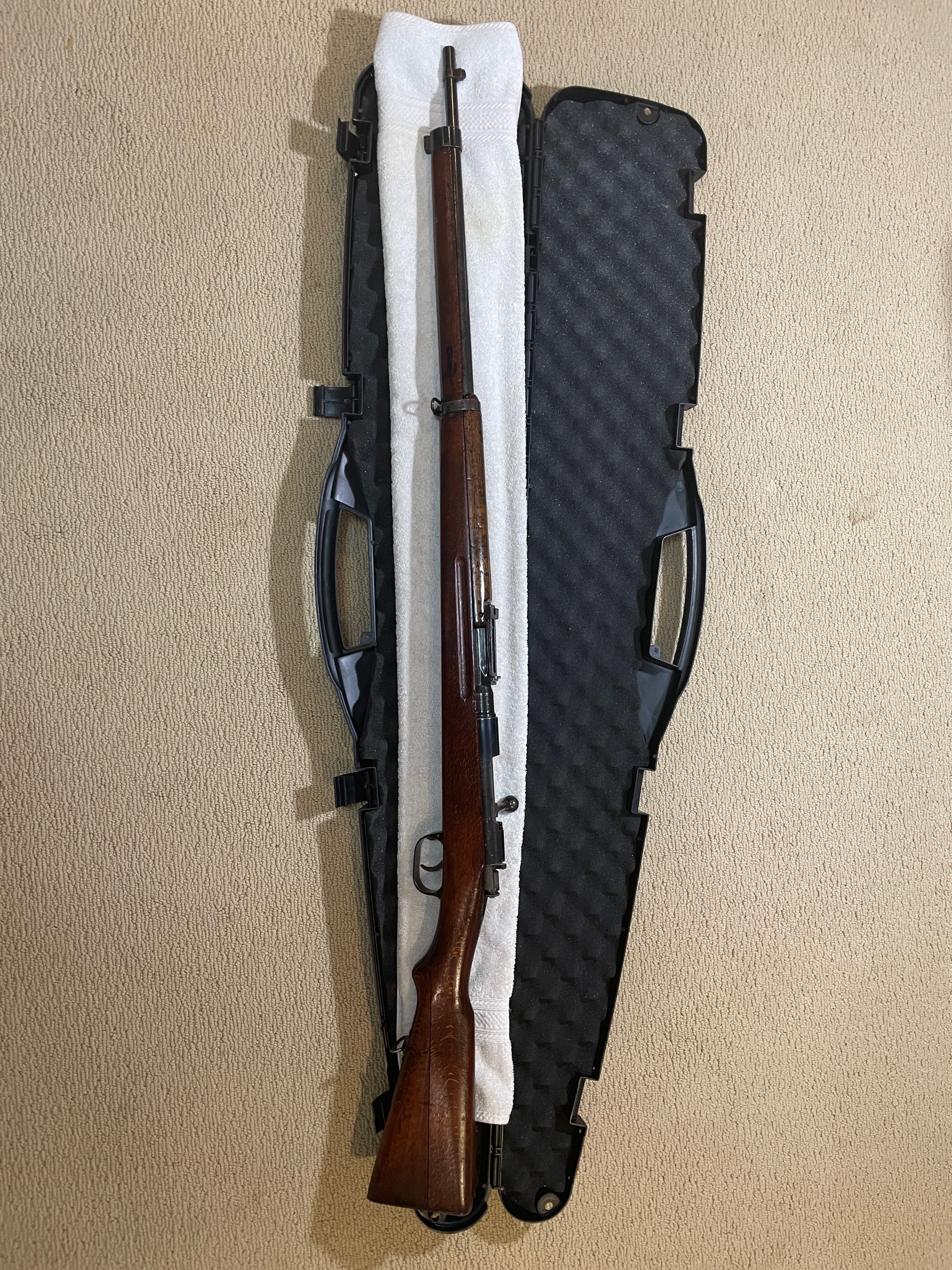 Photo of WW2 Arisaka Carcano Type I Rifle Reduced