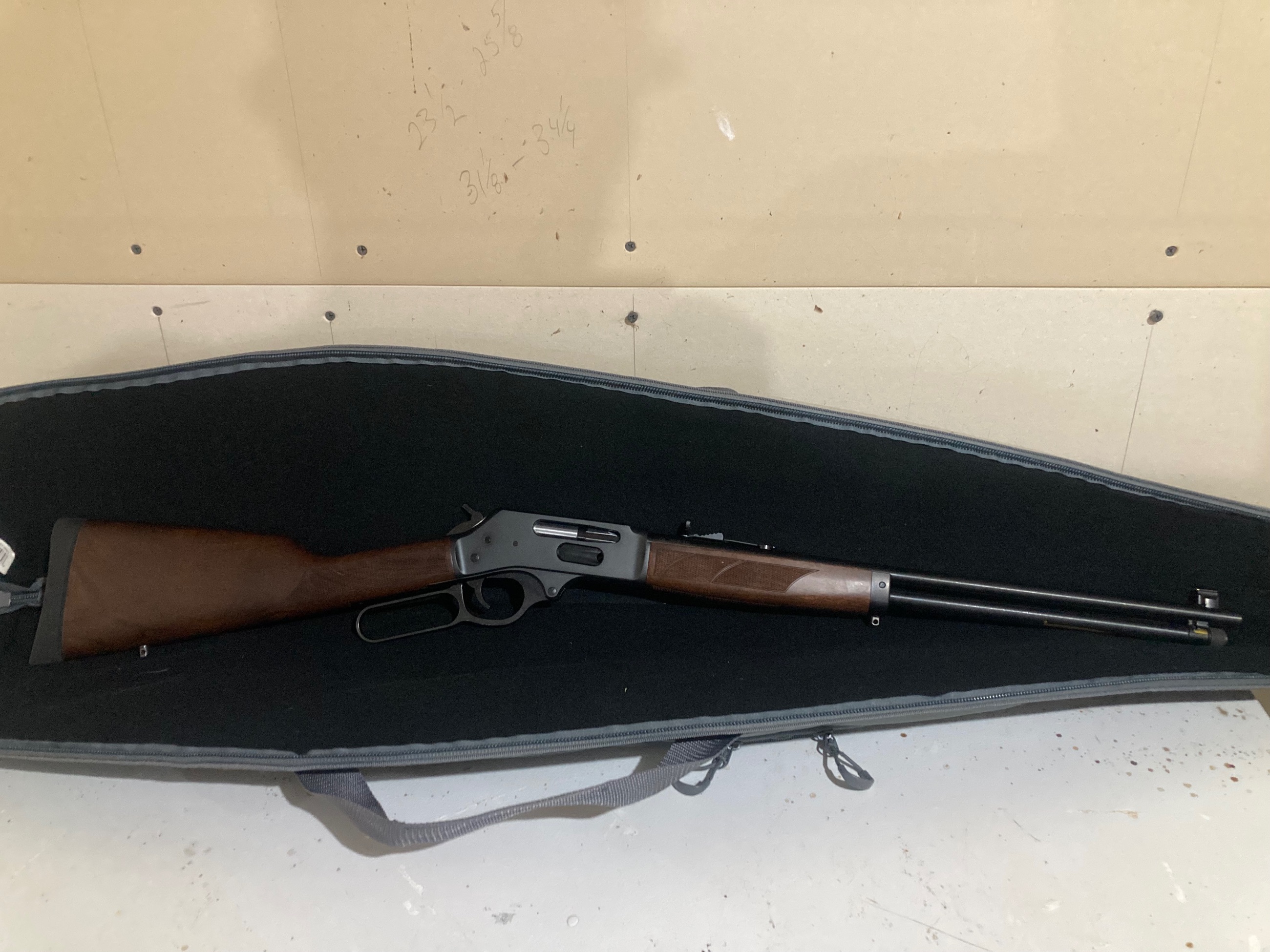 Photo of Henry Steel Lever Action Rifle, 20.00" Barrel, Wood Stock, 30-30