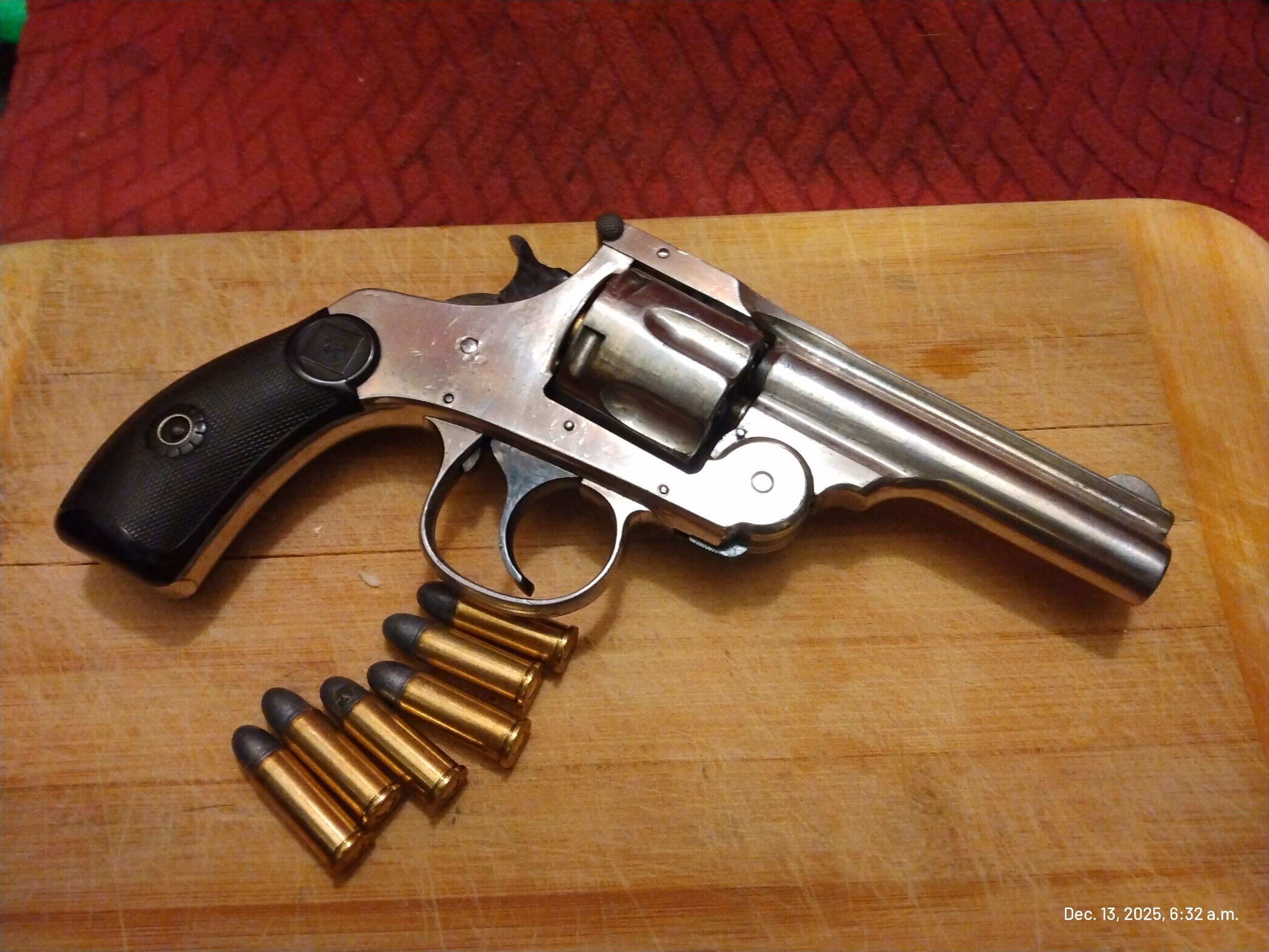 H&R open top 1st model 2nd Variation Automatic Ejecting Antique Revolver $3300 - 2 - 1765627446773_IMG_20251213_063255876