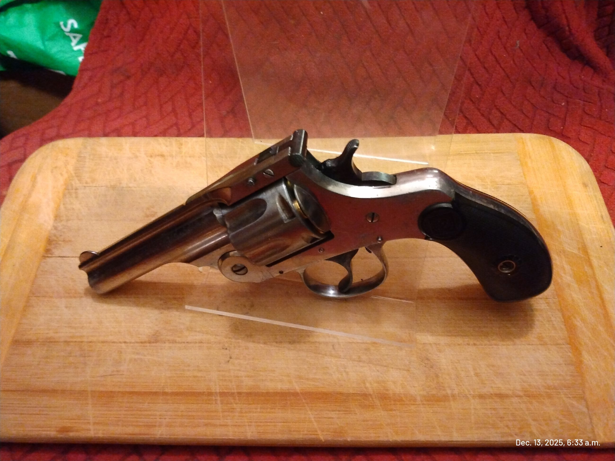 H&R open top 1st model 2nd Variation Automatic Ejecting Antique Revolver $3300 - 3 - 1765627457795_IMG_20251213_063314726