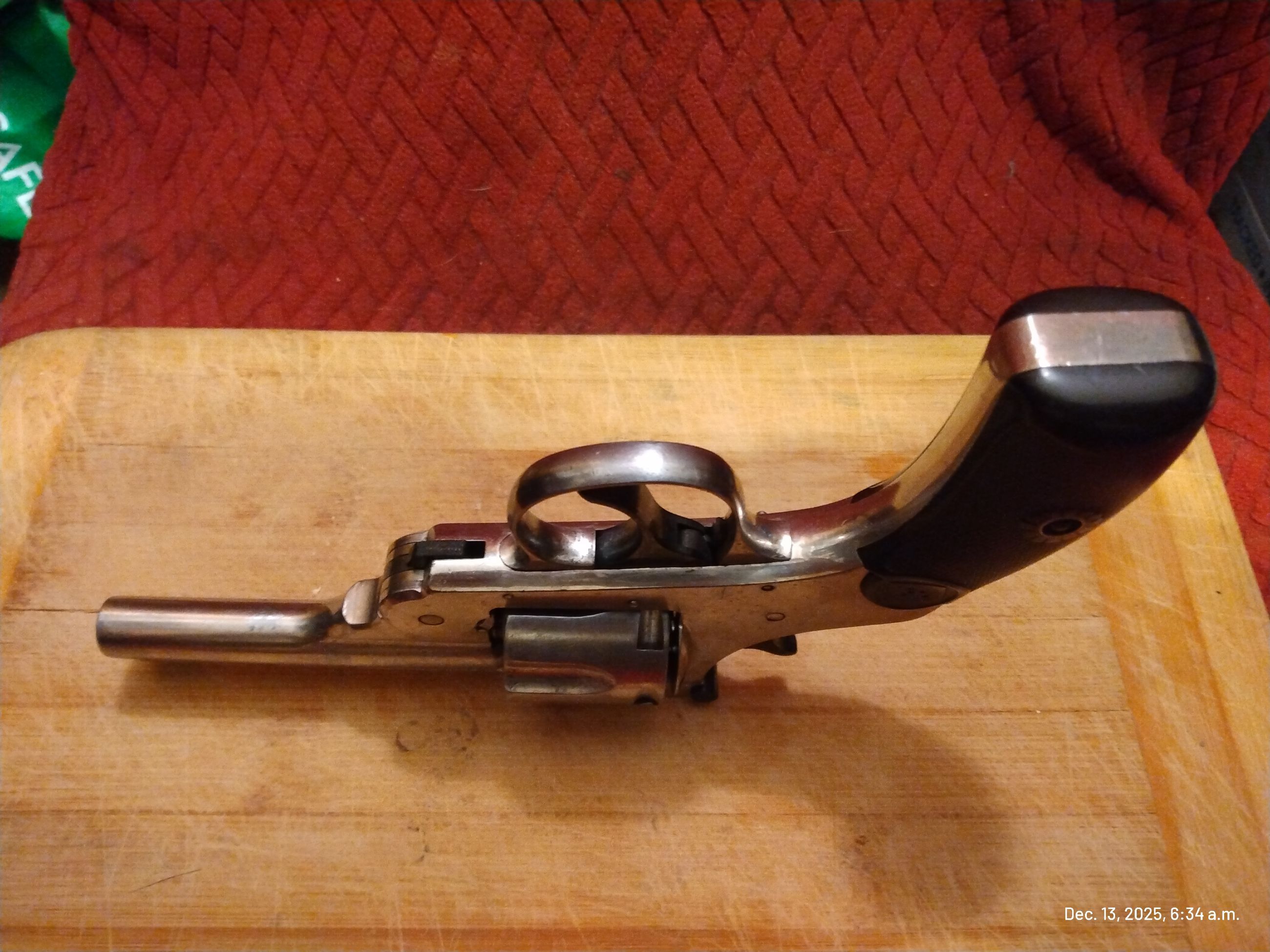 H&R open top 1st model 2nd Variation Automatic Ejecting Antique Revolver $3300 - 6 - 1765627486825_IMG_20251213_063449672