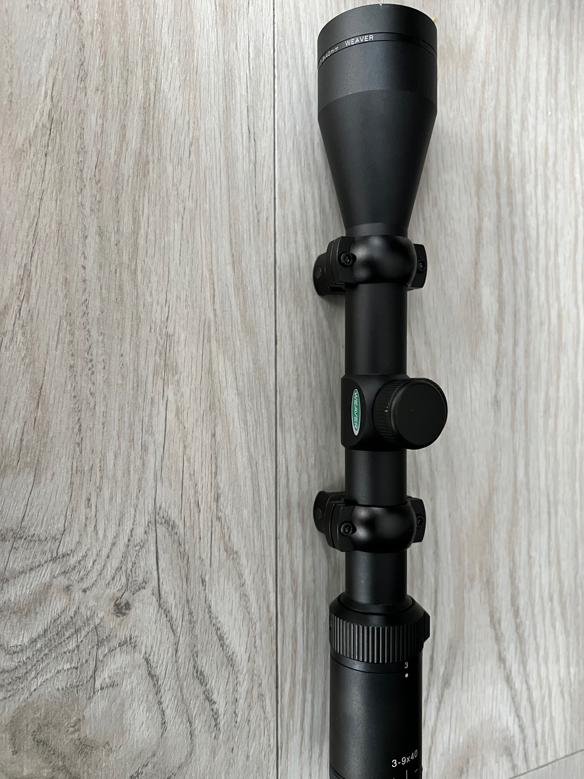 Photo of Weaver Dual-X 3-9×40 Riflescope W/ Rings