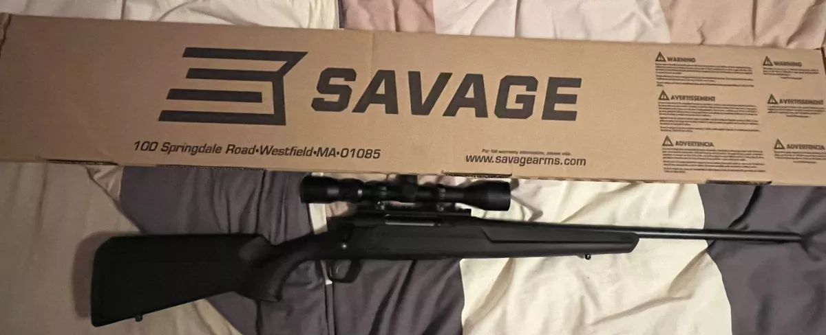 Photo of Savage Axis XP - 6.5 Creedmoor - 40 rounds of ammo - Picatinny Rail Included