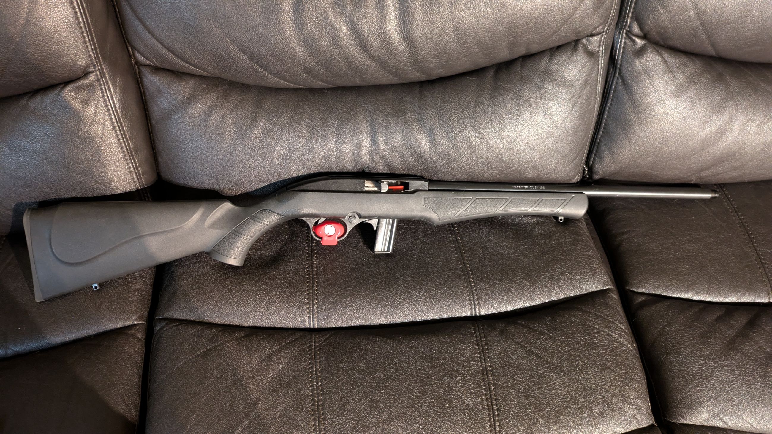 Photo of Rossi - 22LR Rossi RS22lr  Semi Auto Rimfire Black Synthetic Stock/Matte Black Finish, 18"Barrel, 10 Mag