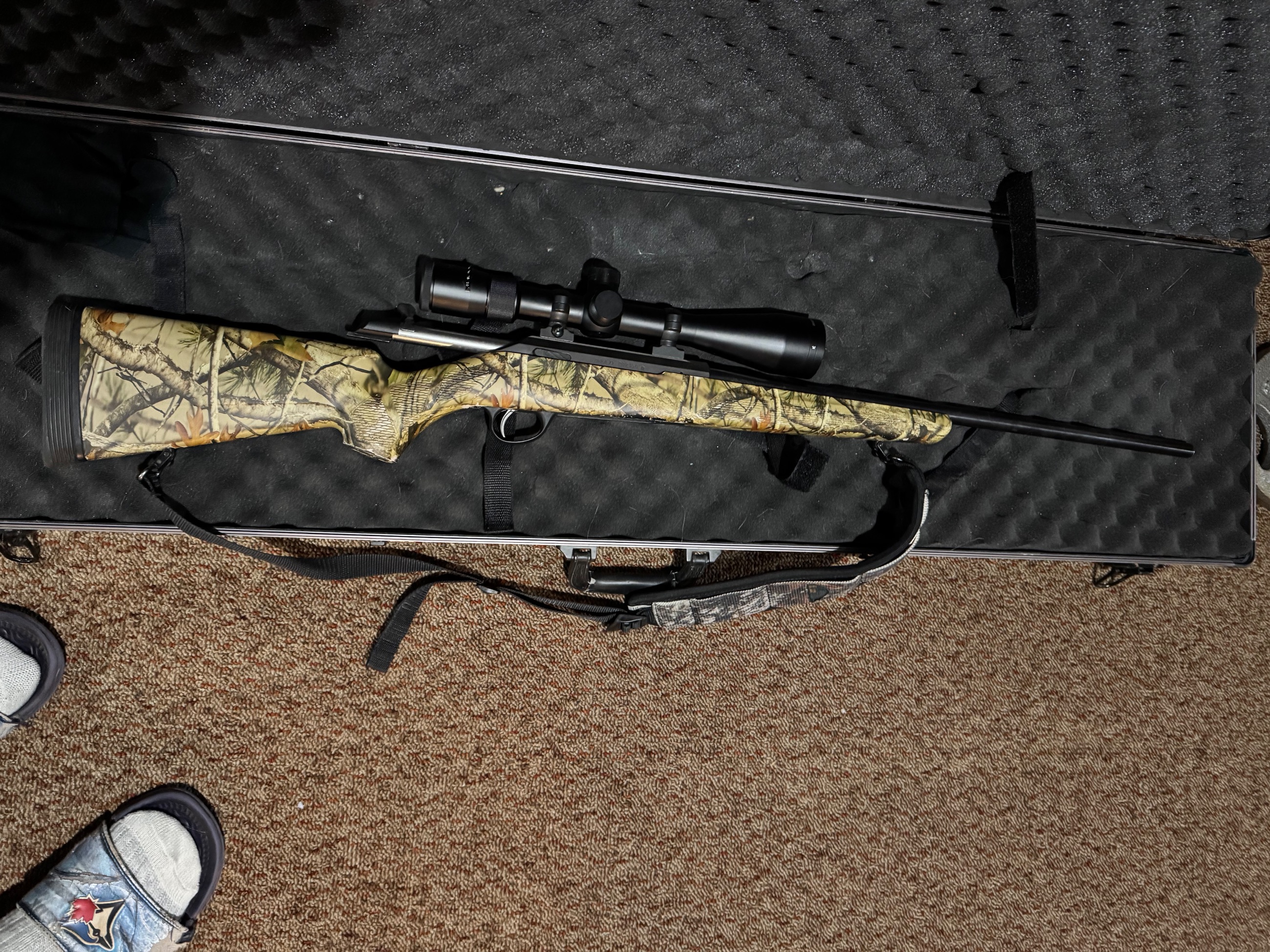 Photo of Left hand Tikka T3 .270 camo dipped stock