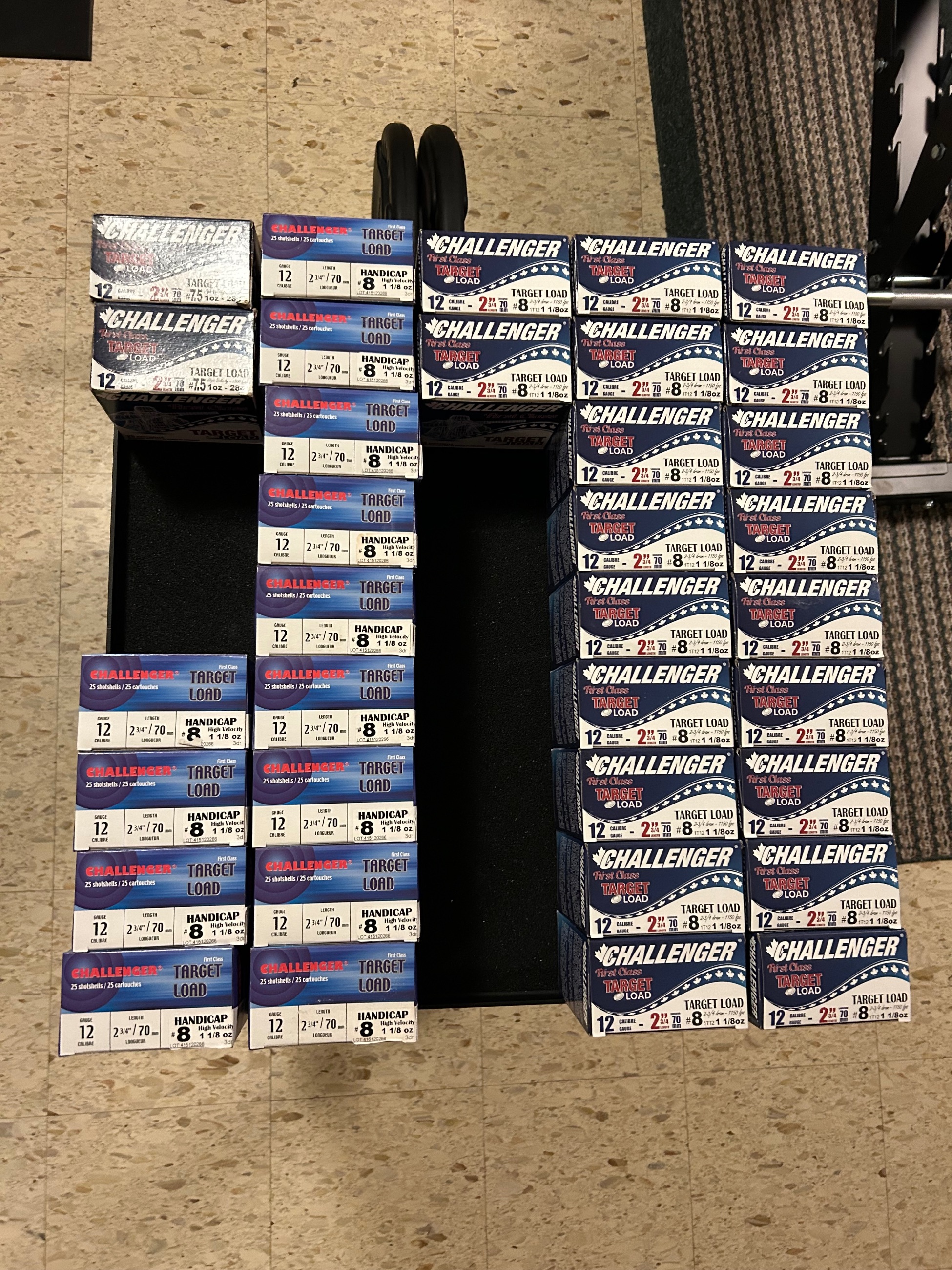 Photo of 12 gauge #8 target