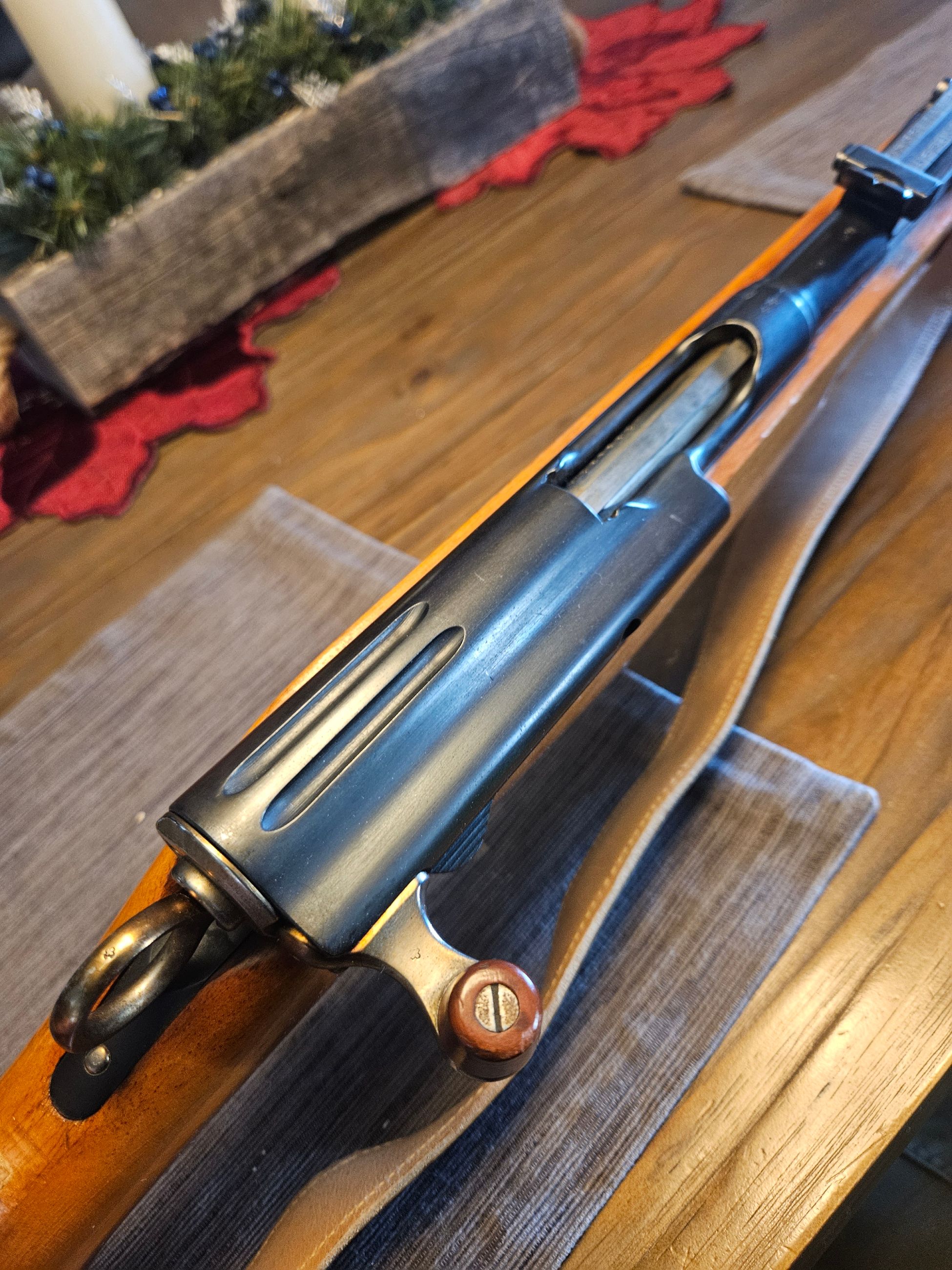 Photo of Swiss K1911 rifle will some gp11 ammo 