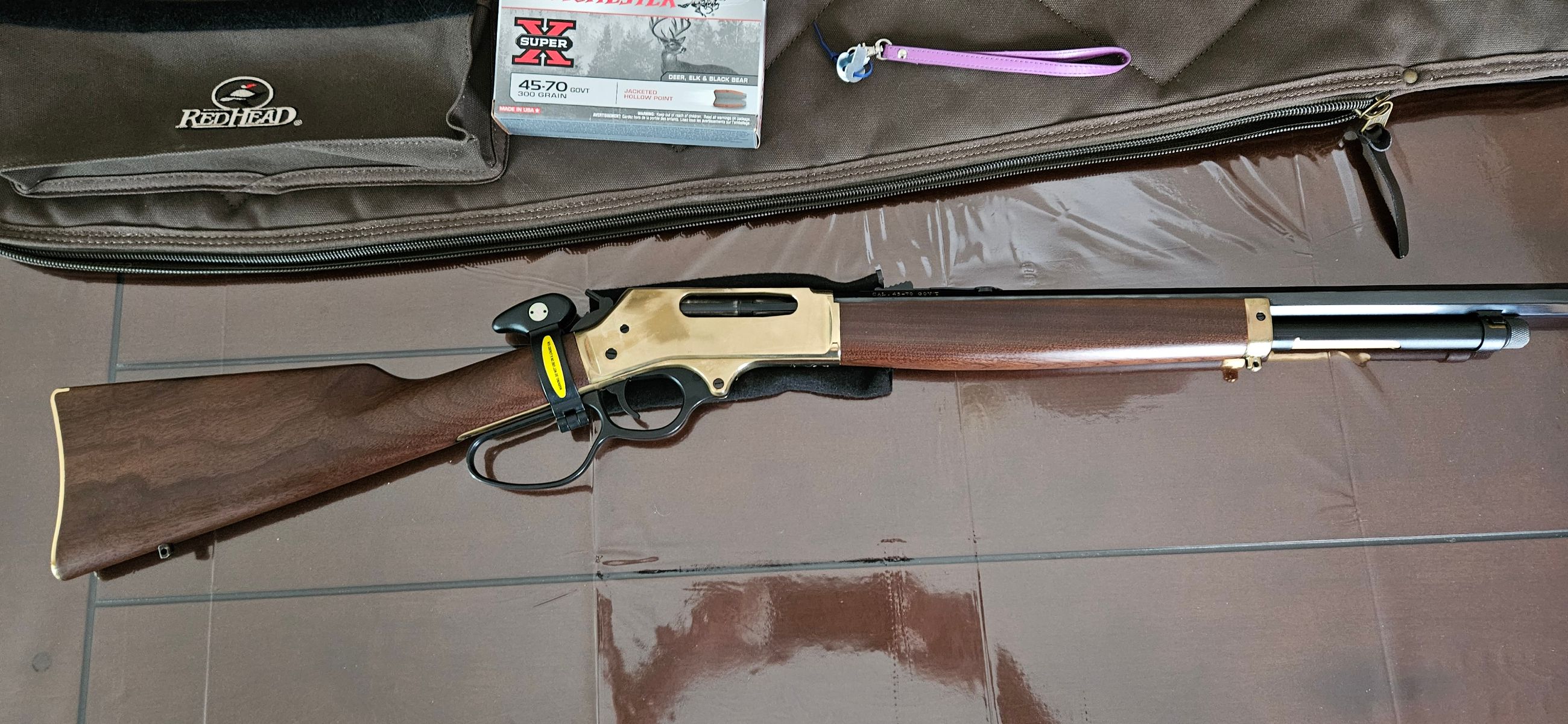 Photo of Henry Lever Action Rifle 45-70 Govt.