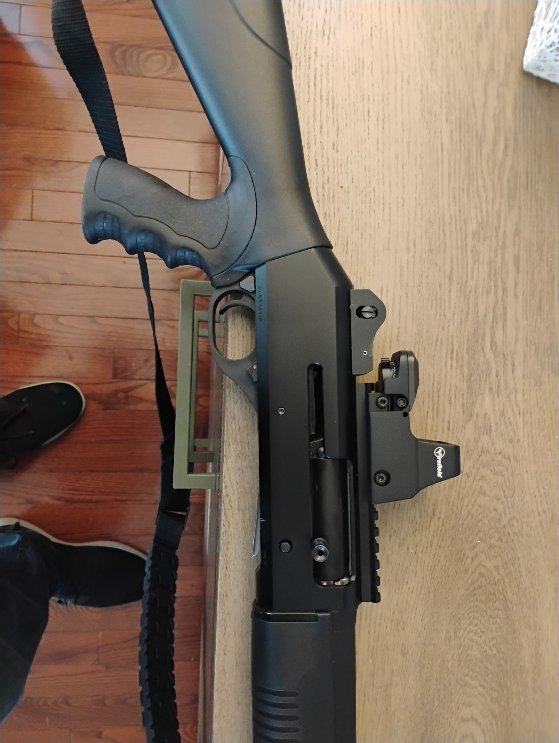 BRAND NEW TAC 12 SEMI AUTO 12 GAUGE, C/W HOLOGRAPHIC SIGHT.  - 7 - 1765911666788_1000001021