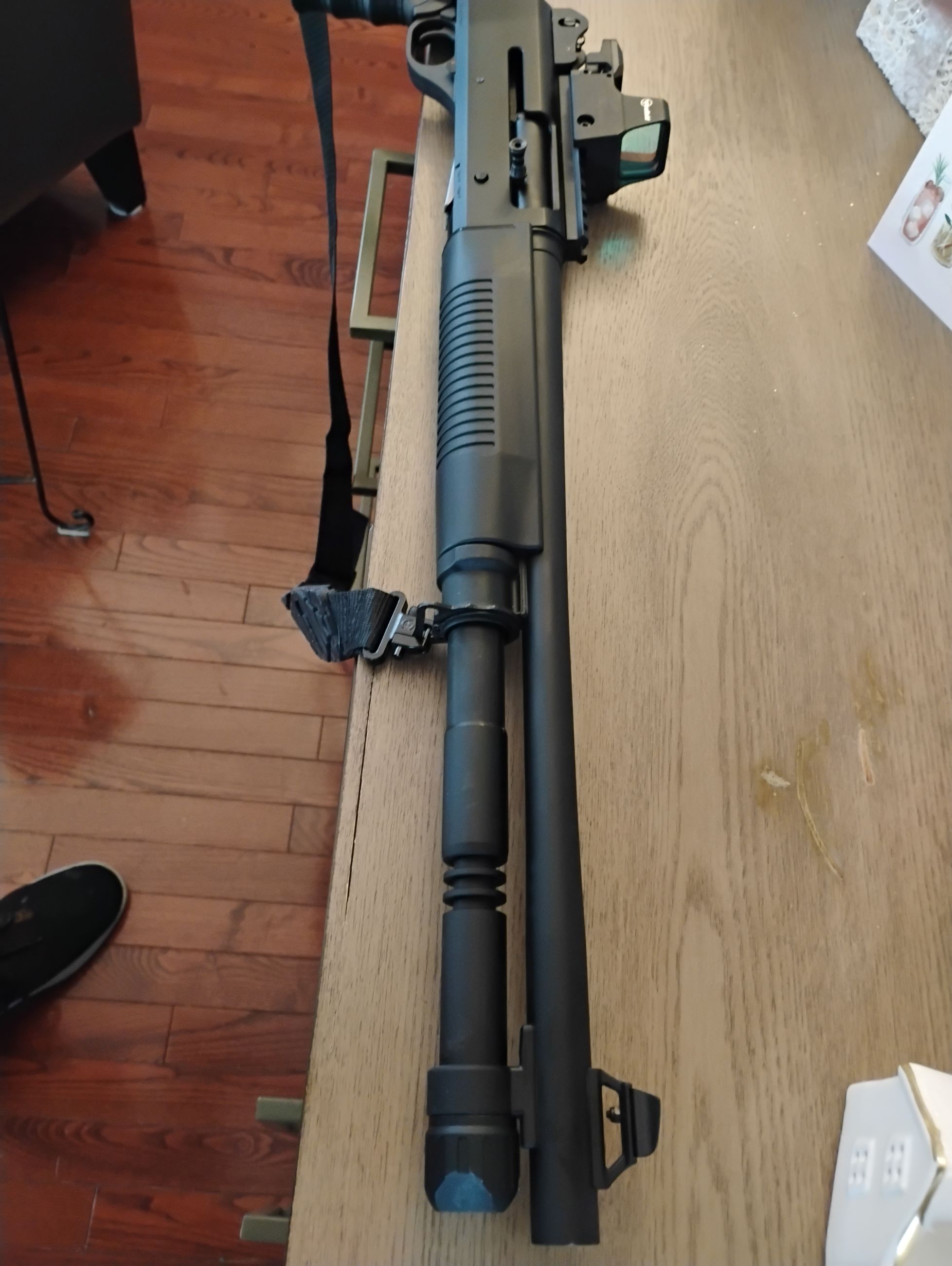 BRAND NEW TAC 12 SEMI AUTO 12 GAUGE, C/W HOLOGRAPHIC SIGHT.  - 10 - 1765911700936_1000001020