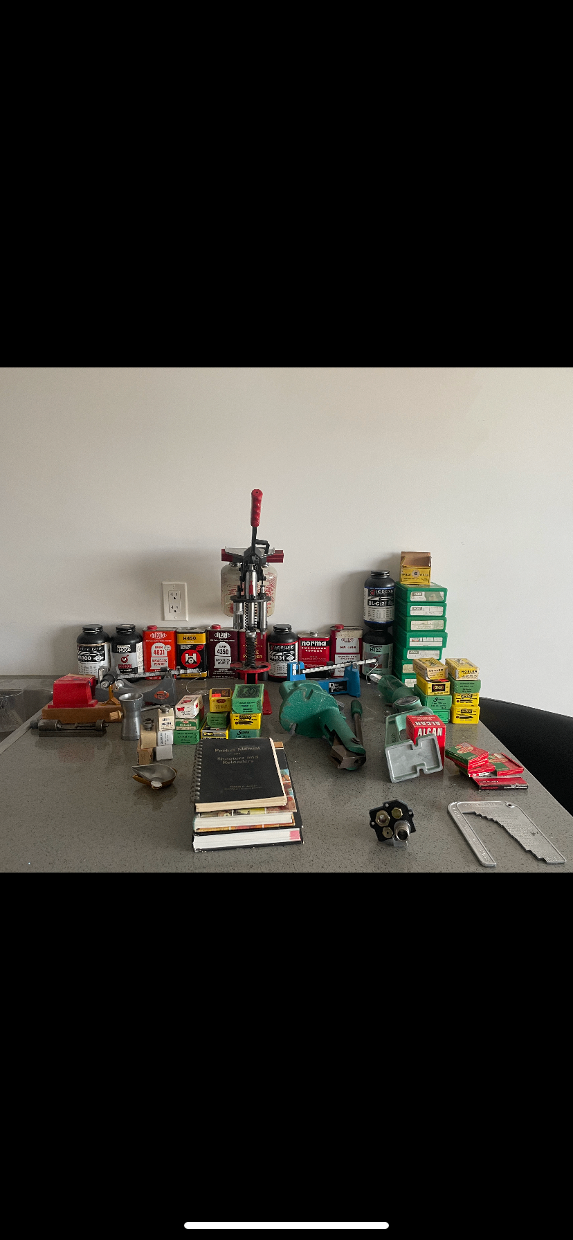 Photo of Reloading set up