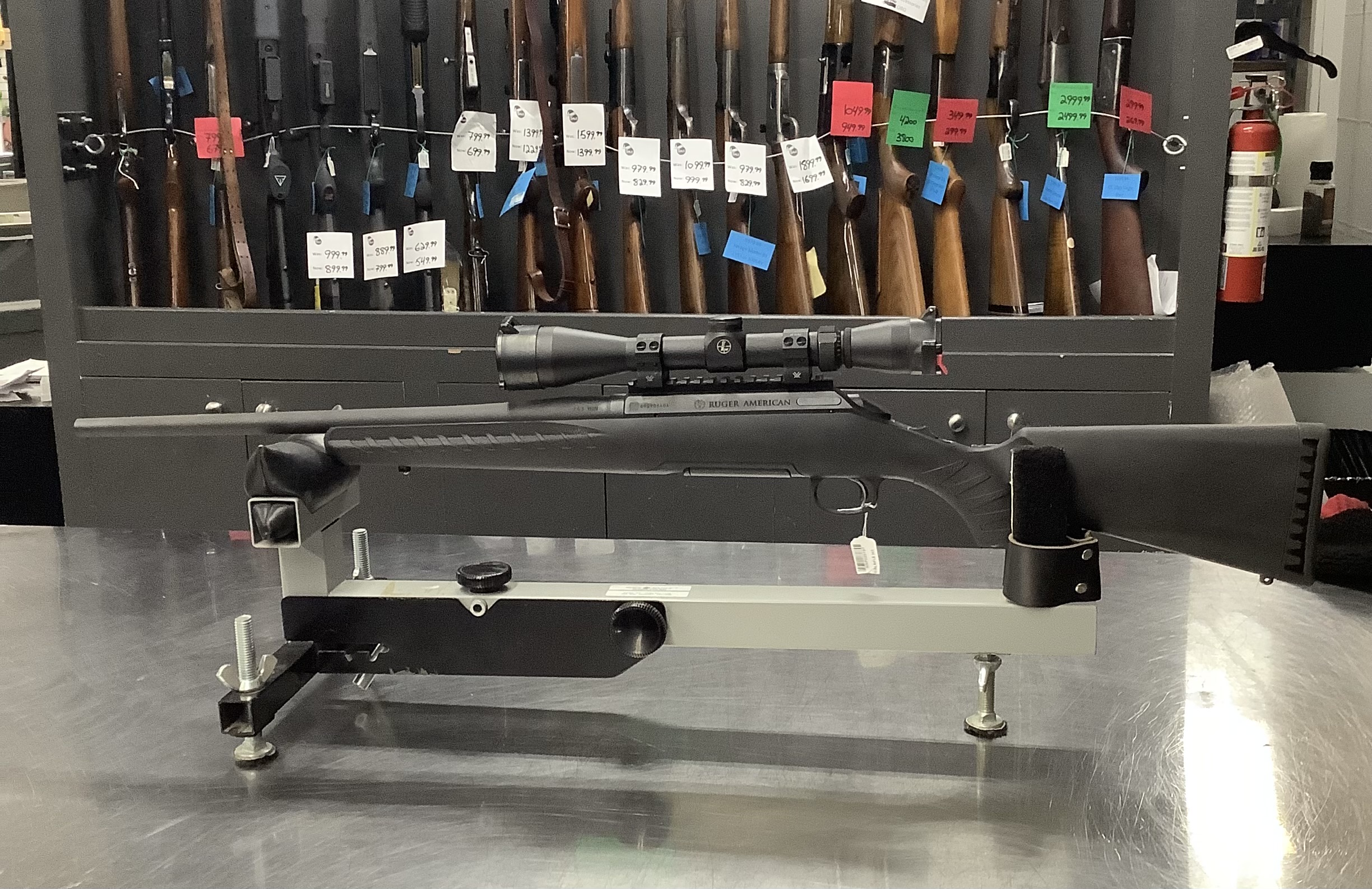 Photo of Ruger® American compact .243 Bolt-Action Rifle with scope