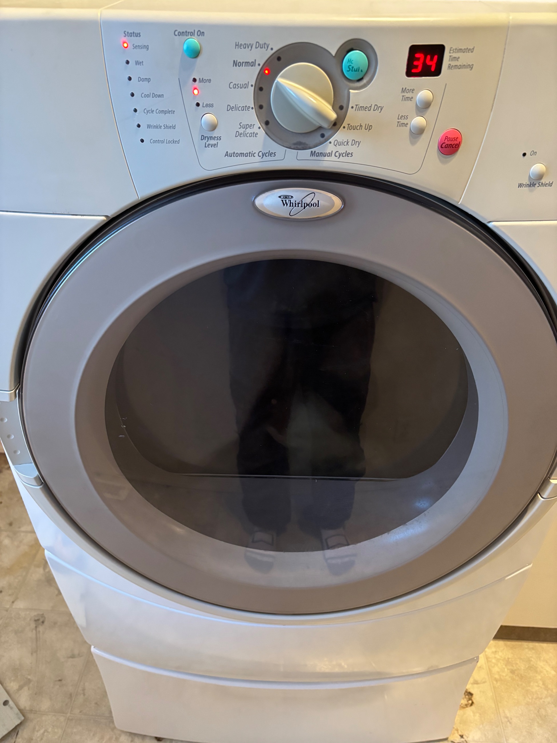 Photo of Whirlpool duet dryer