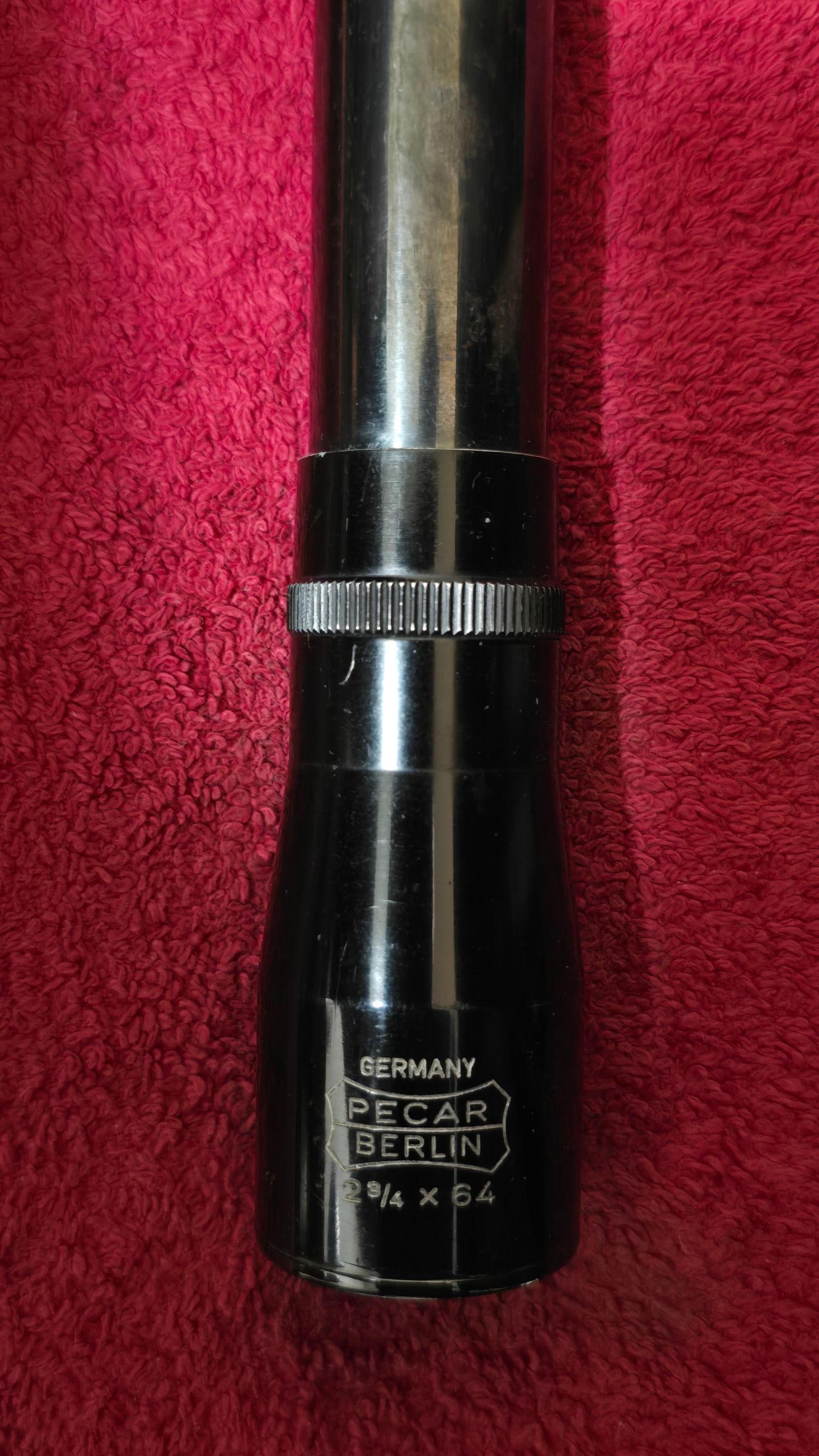 PECAR BERLIN 23/4 X 64 VINTAGE RIFLE SCOPE - 2 - 1765943785402_1000084516