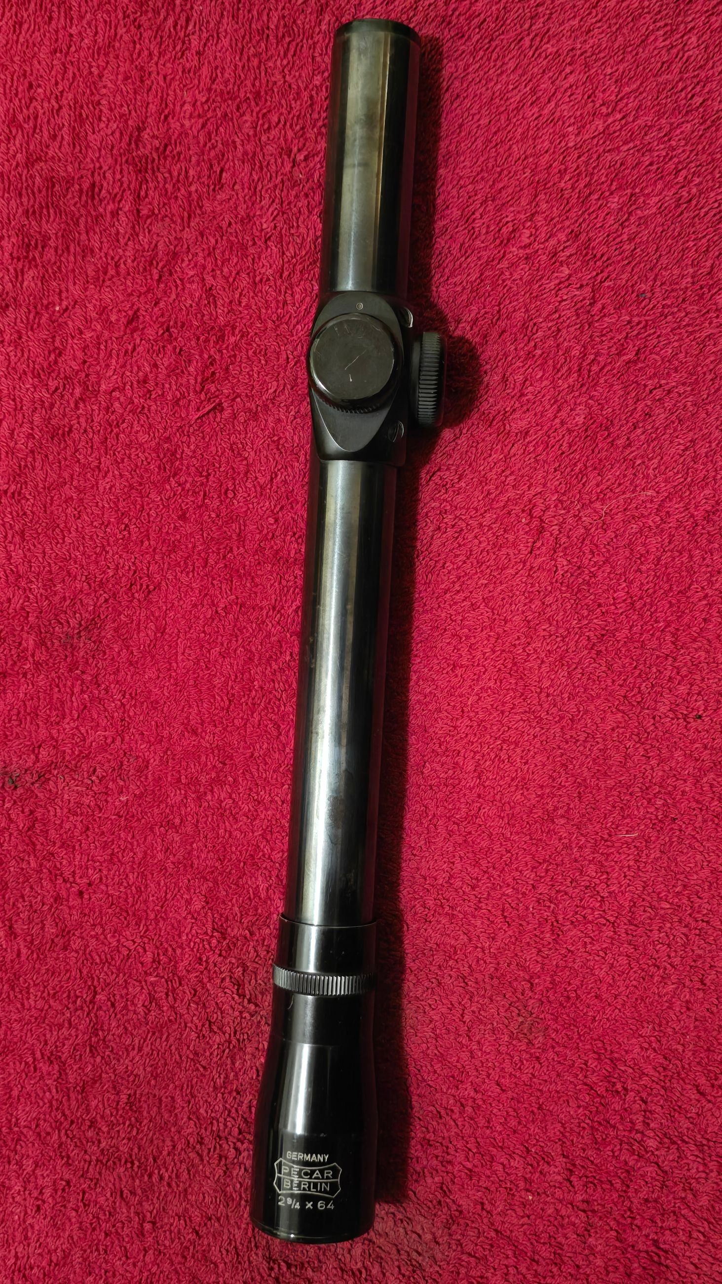 Photo of PECAR BERLIN 23/4 X 64 VINTAGE RIFLE SCOPE