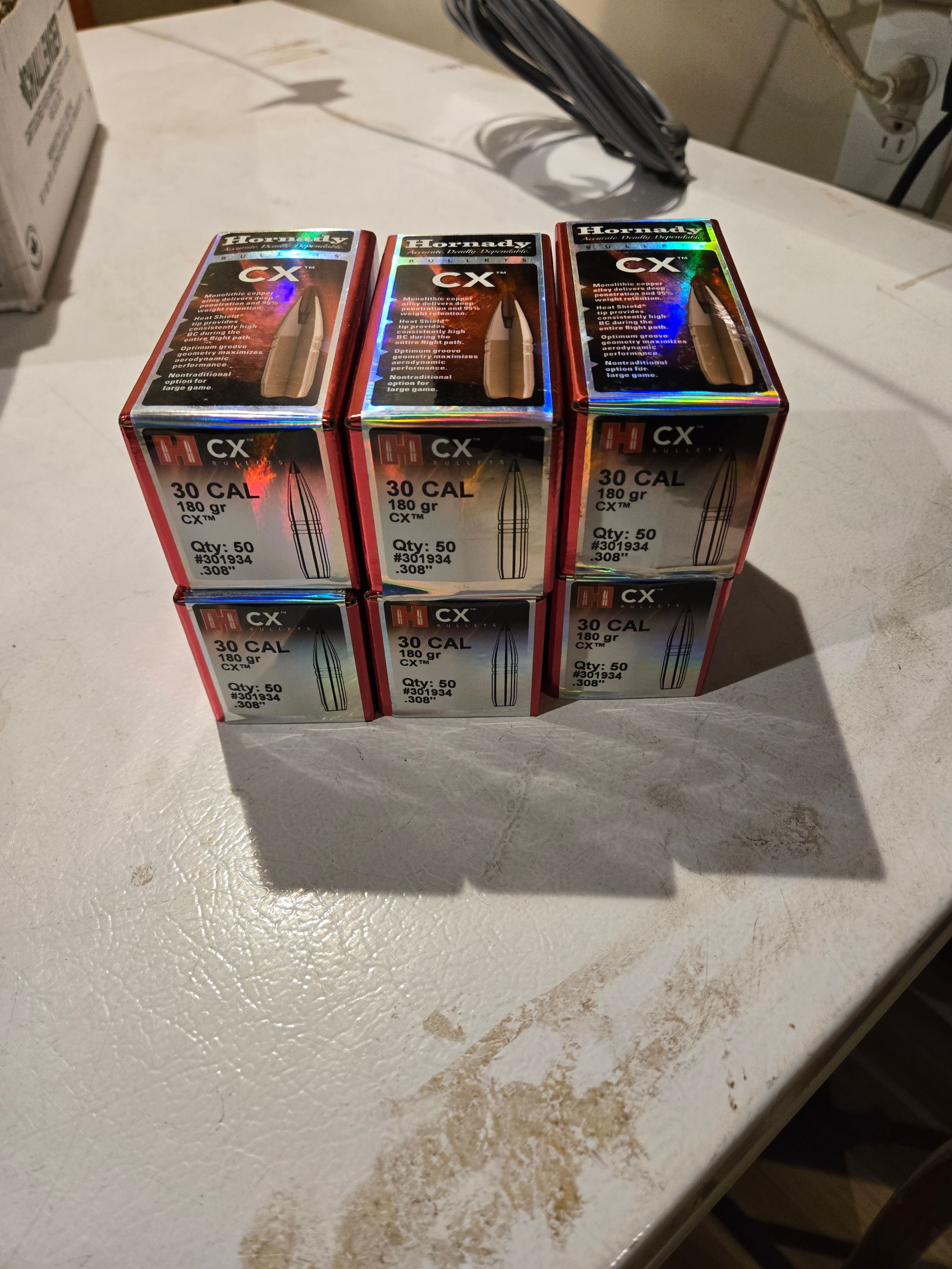 Photo of Hornady CX  30cal 180gr