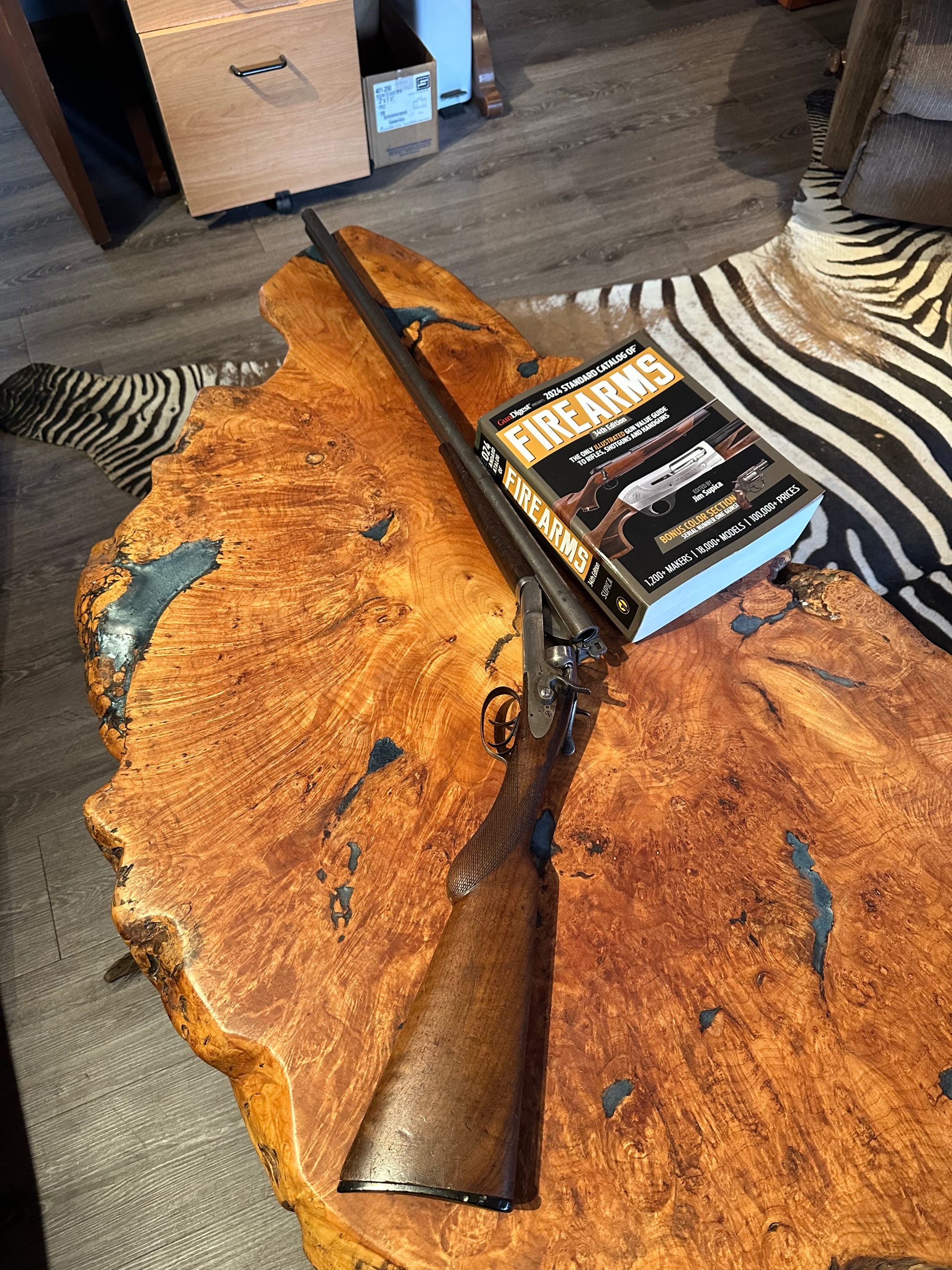 Photo of L.C. Smith 16 G shotgun