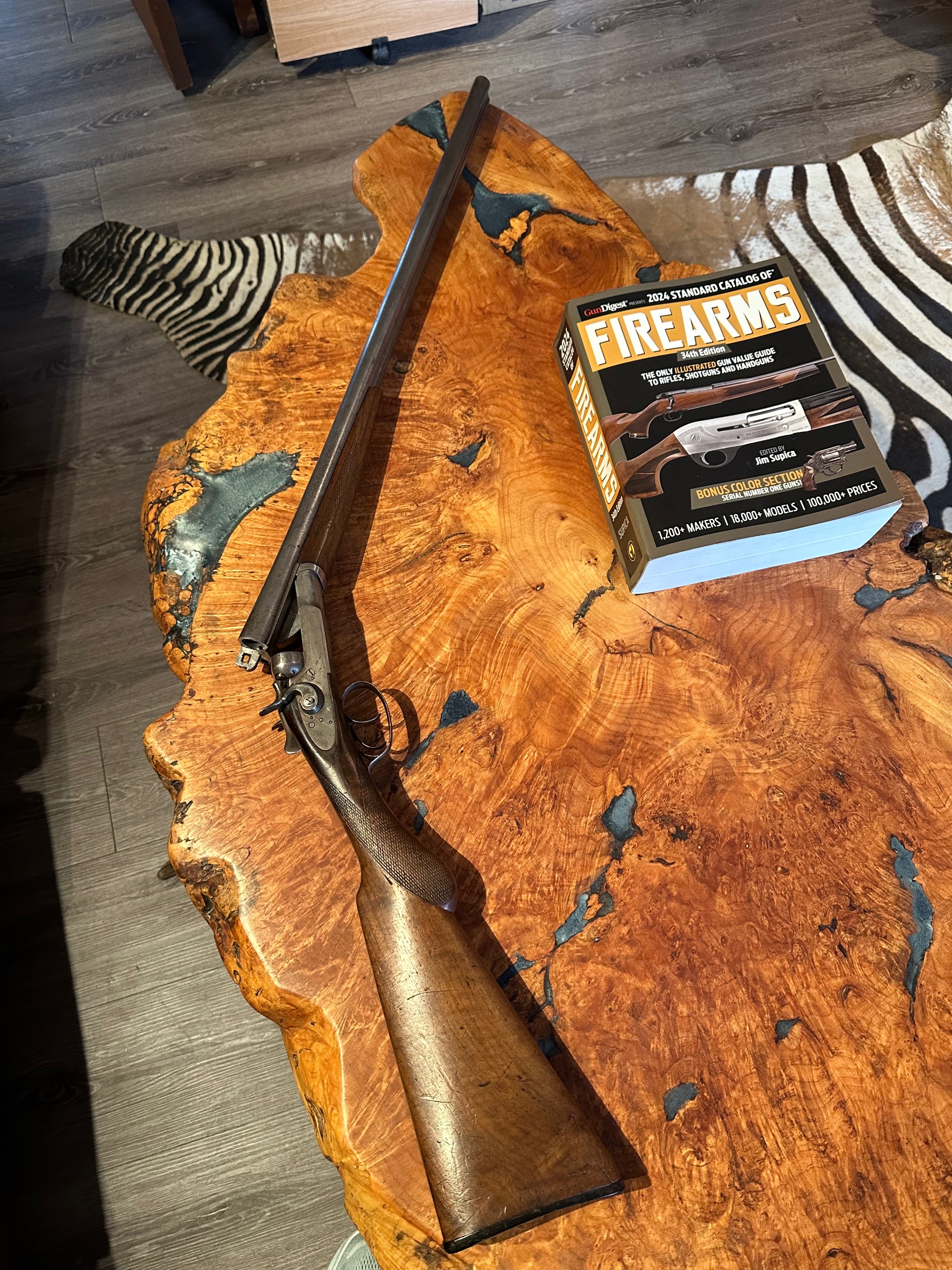 Photo of L.C. Smith 16 G shotgun