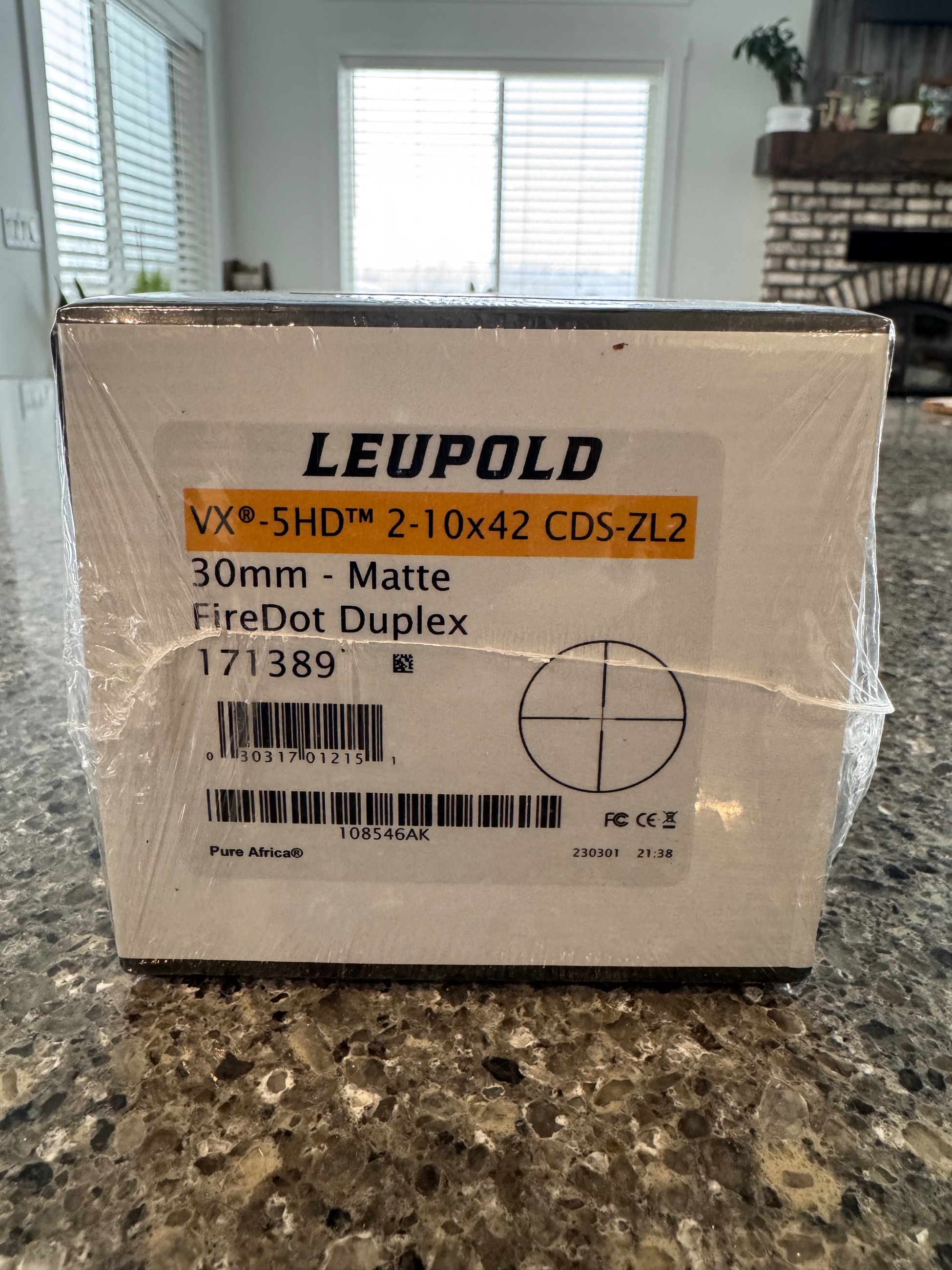Photo of Nib Leupold VX-5HD 2-10x42 Illum. Firedot Duplex