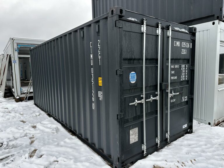 Photo of  20-foot shipping container 