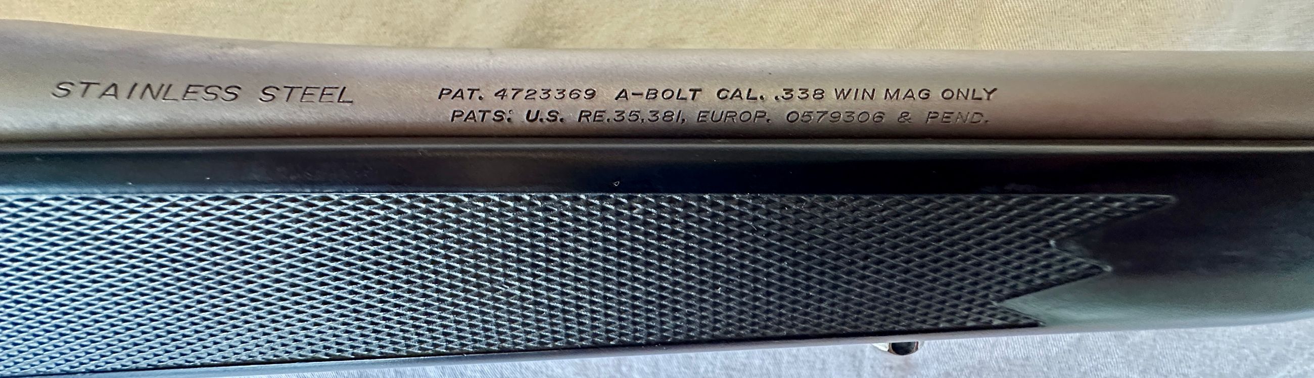 Browning .338 A-Bolt Stainless Steel Stalker (Win Mag) with BOSS accuracy system *** REDUCED - Priced to Move! - 7 - 1766111862934_IMG_0257