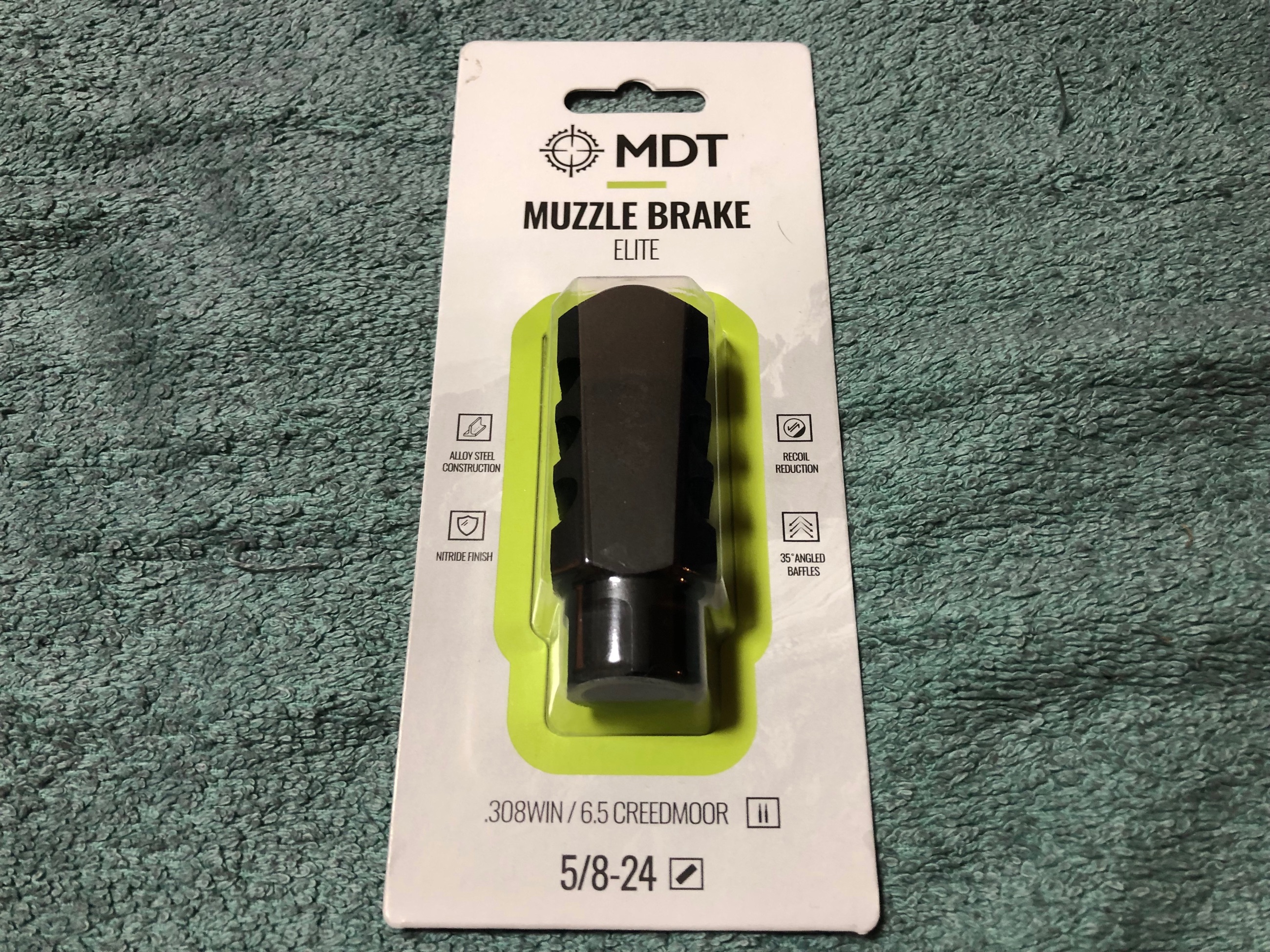 Photo of [BNIB]  MDT Elite Muzzle Brake for 308win / 6.5 Creedmoor 