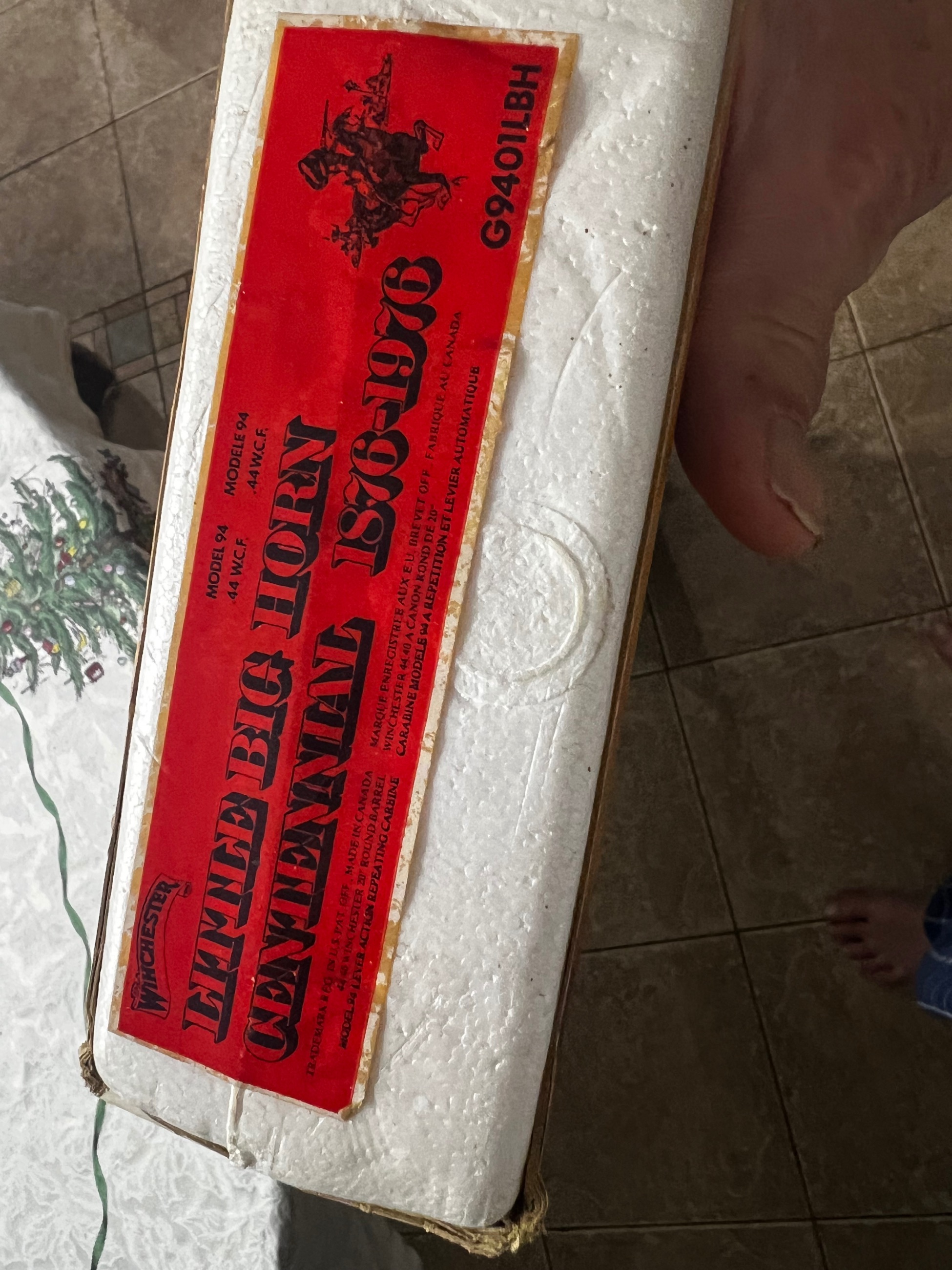 Photo of Winchester, Little Bighorn, 1876-1976 100yr Commemorative