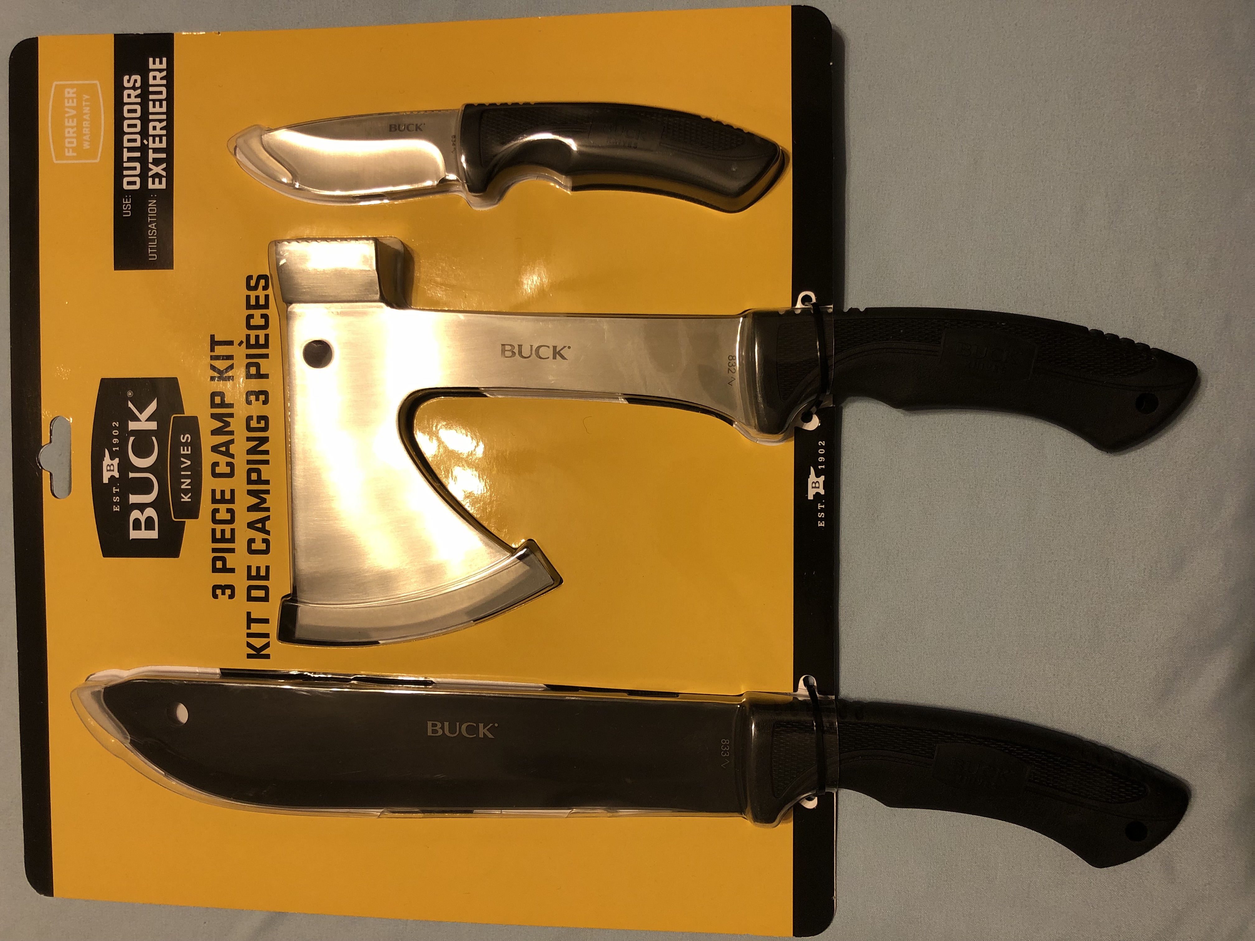 Photo of New! Buck Knives - 3 Piece Camp Kit