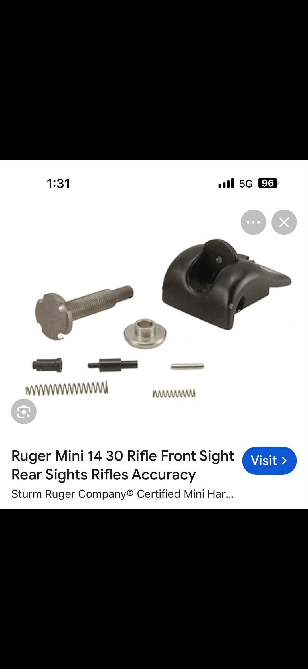 Photo of WANTED L: RUGER mini 14 rear sight