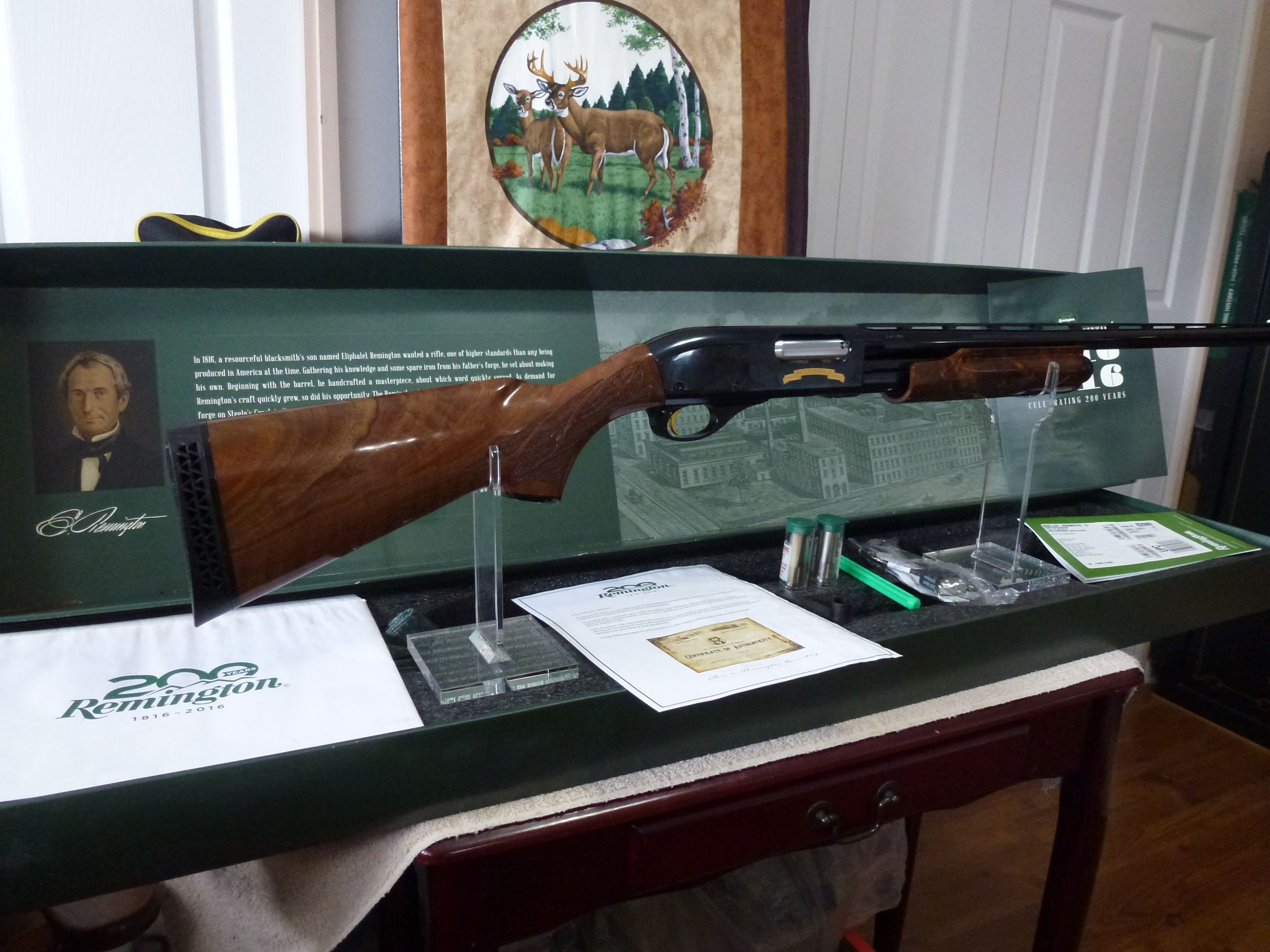 Photo of ***FOR COLLECTORS***REMINGTON MODEL 870 WINGMASTER -200th ANNIVERSARY LIMITED EDITION***