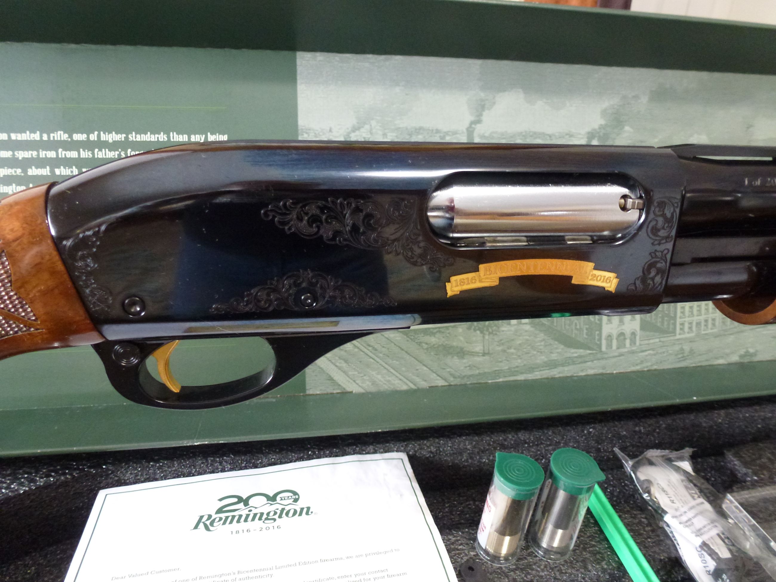 ***FOR COLLECTORS***REMINGTON MODEL 870 WINGMASTER -200th ANNIVERSARY LIMITED EDITION*** - 3 - 1766343647398_P1040902