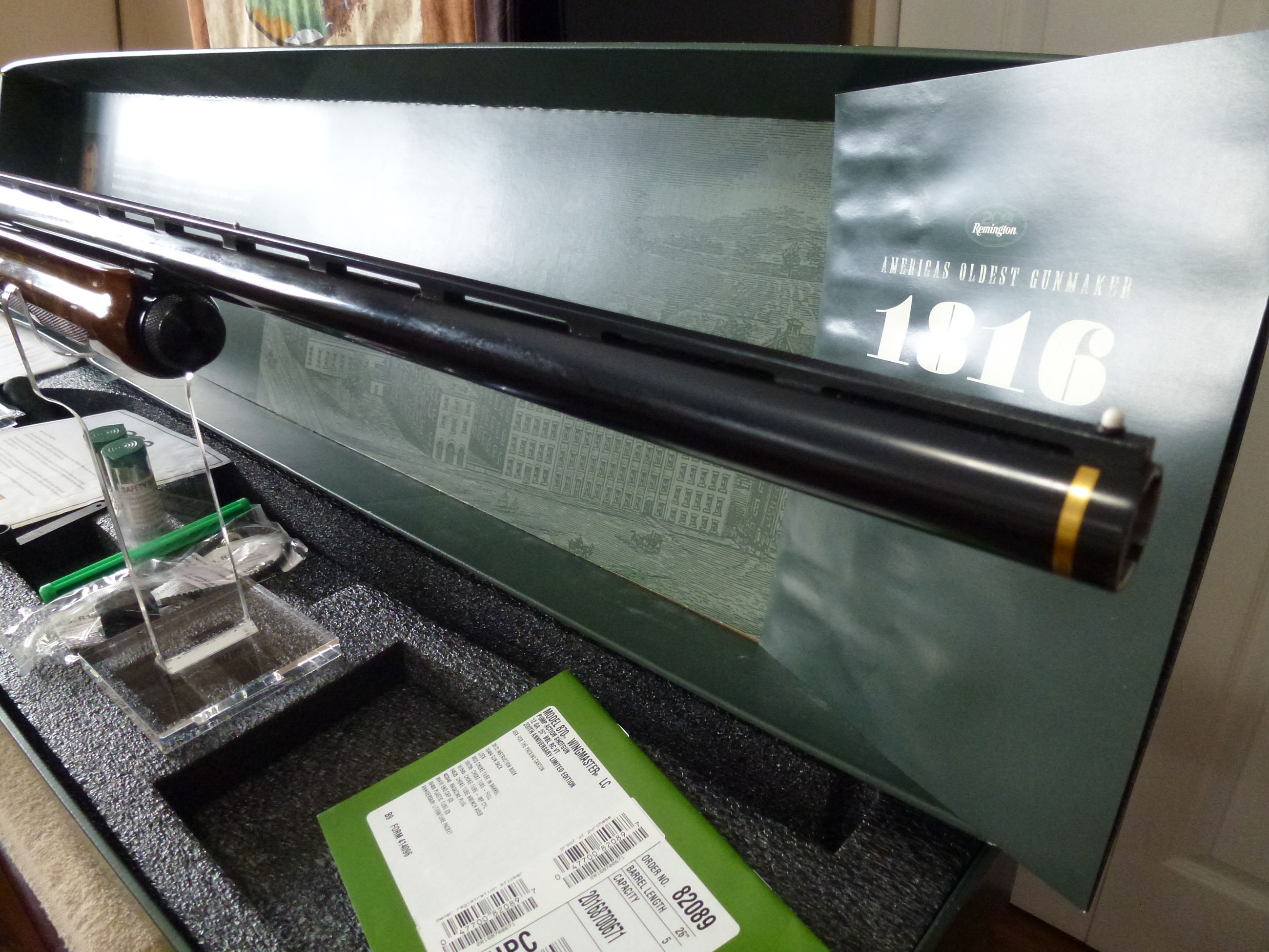 ***FOR COLLECTORS***REMINGTON MODEL 870 WINGMASTER -200th ANNIVERSARY LIMITED EDITION*** - 5 - 1766343647631_P1040904