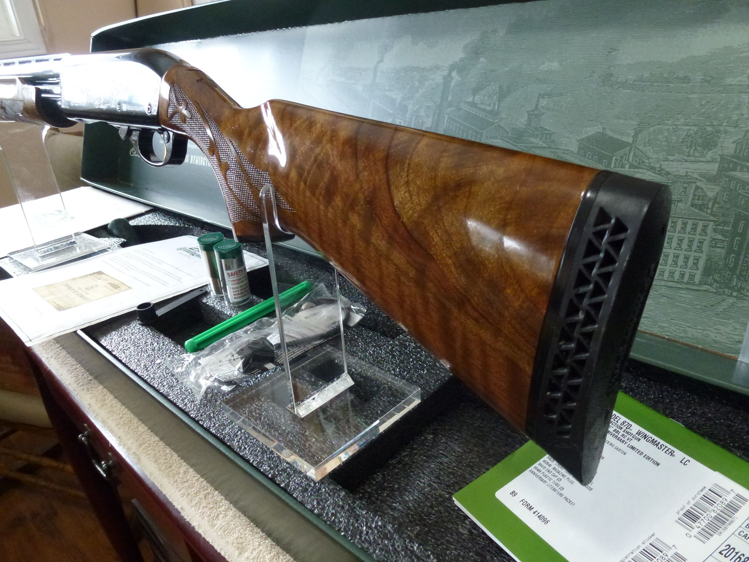 ***FOR COLLECTORS***REMINGTON MODEL 870 WINGMASTER -200th ANNIVERSARY LIMITED EDITION*** - 9 - 1766343647631_P1040908