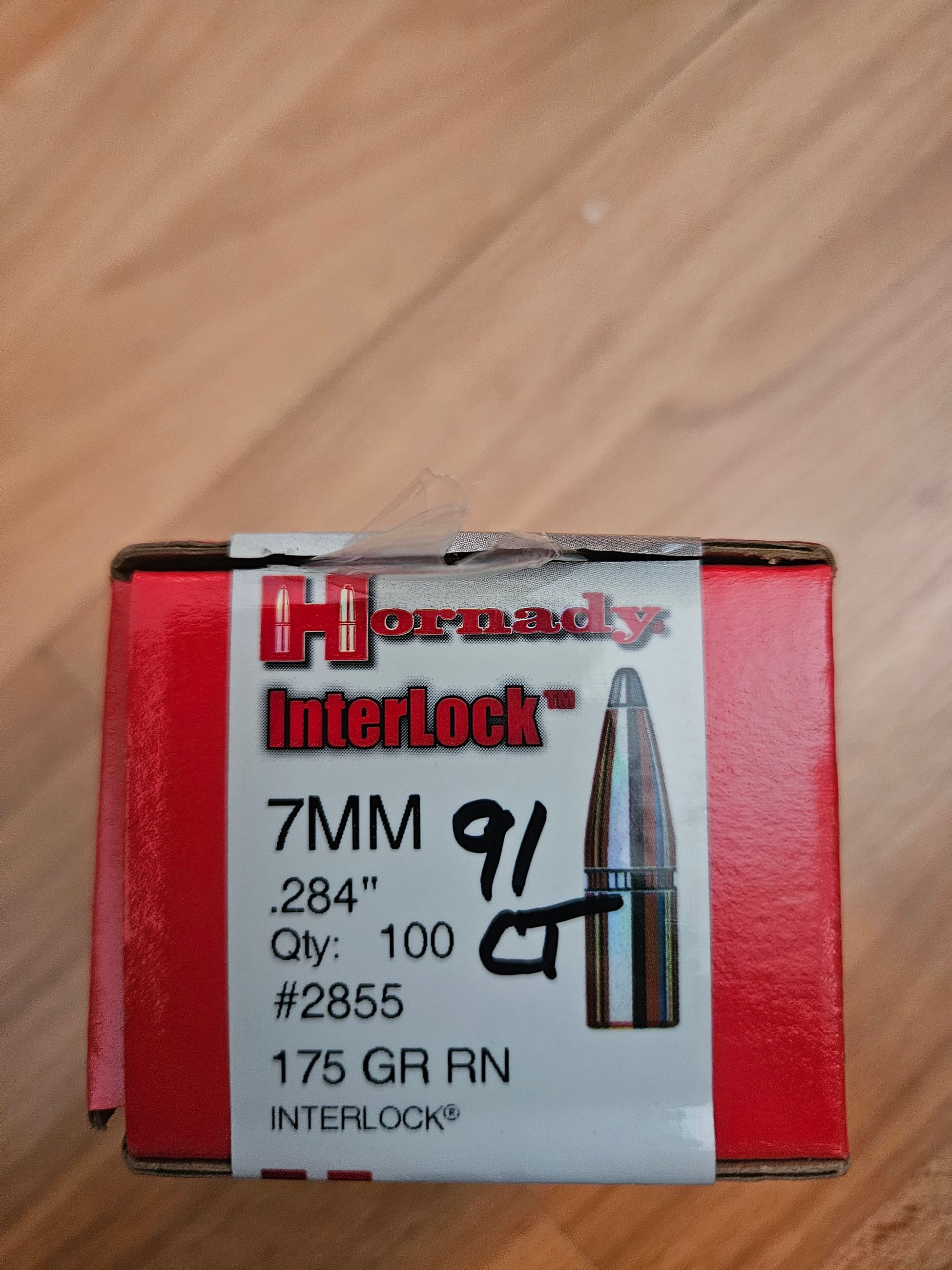 Photo of 7mm reloading projectiles