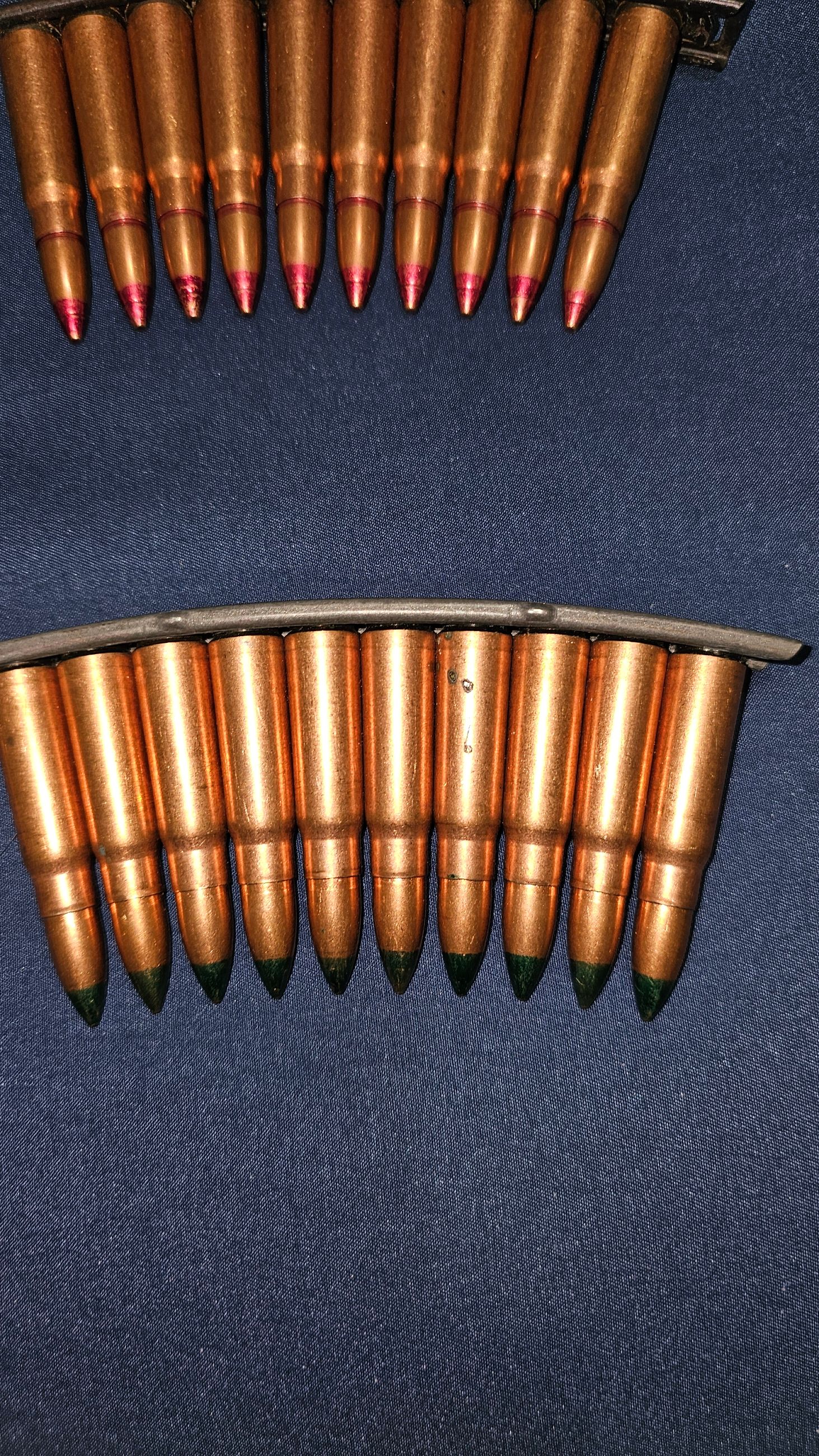Photo of 7.62x39 Incendiary Tracer 70 Rounds plus 10 Regular Green Tracers.