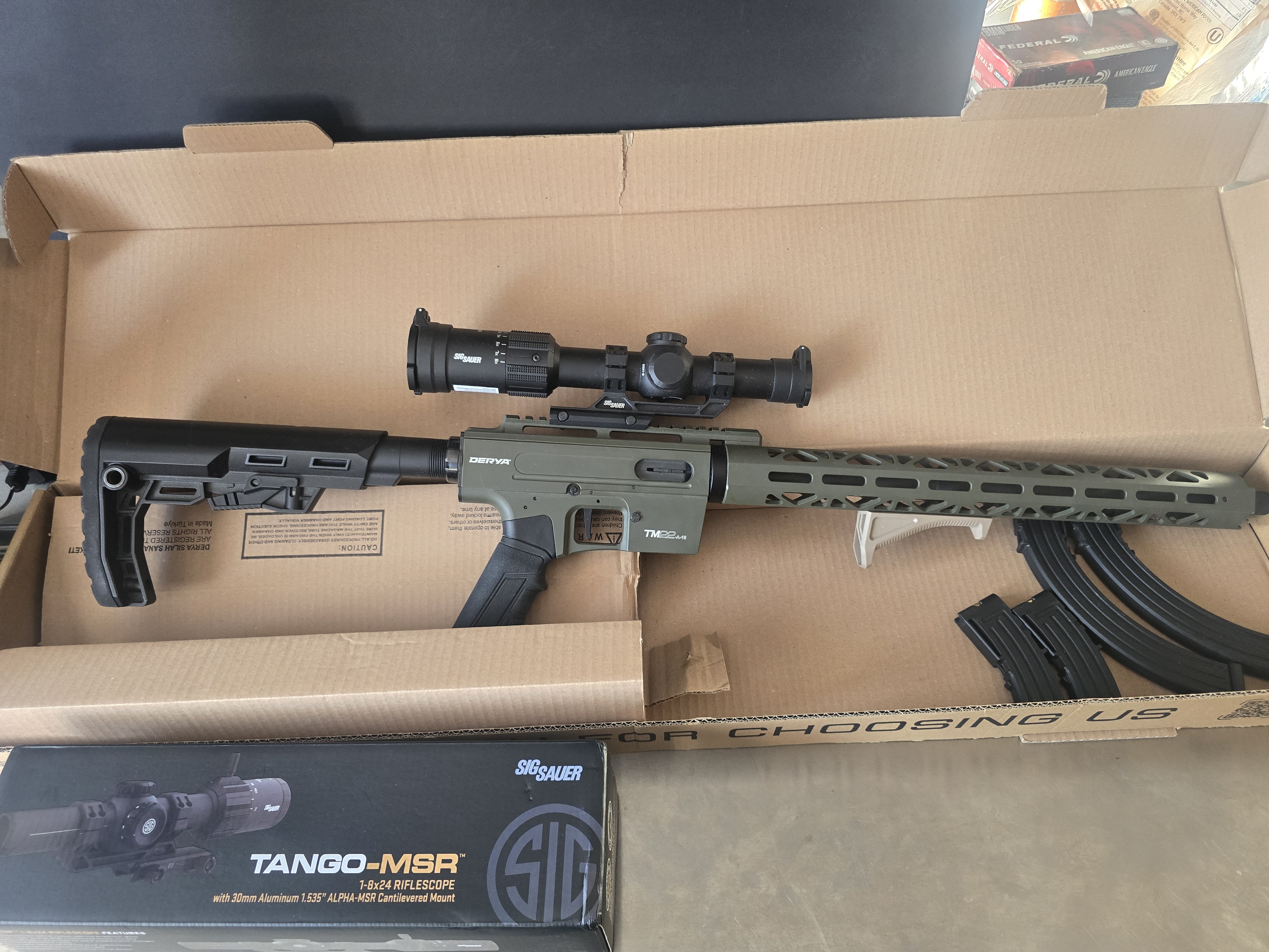 Photo of Tm22 with sig sauer lvpo
