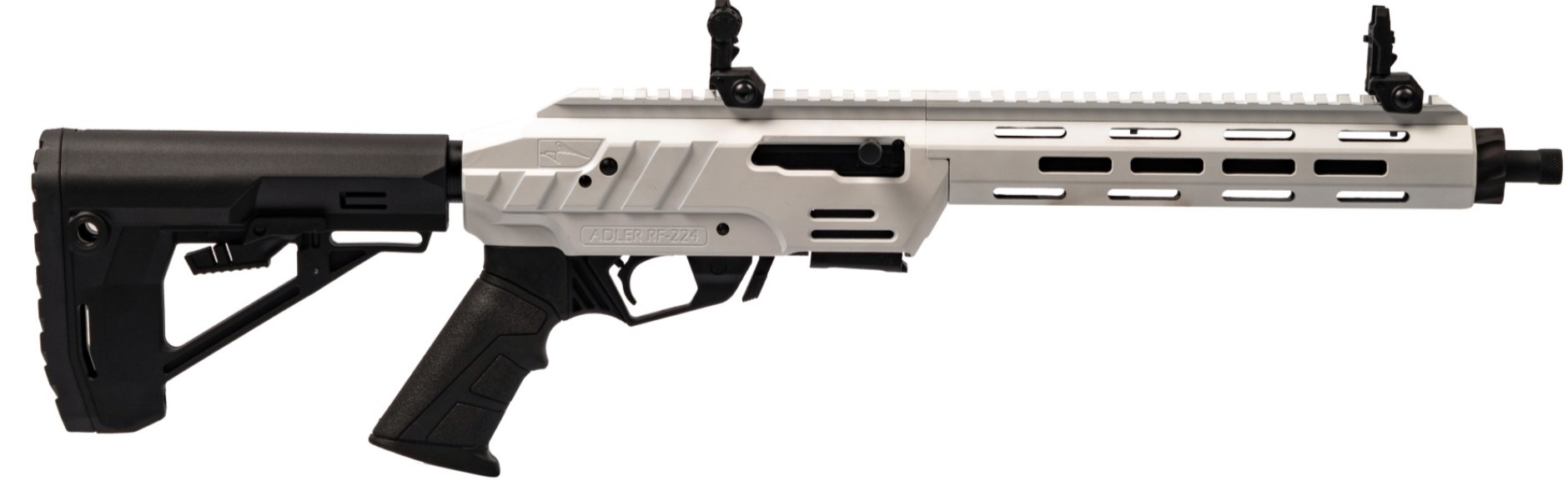 Photo of Brand New ADLER RF224 TACTICAL c.22 LR – 11.7″ BBL Semi Auto Rifle-White $460