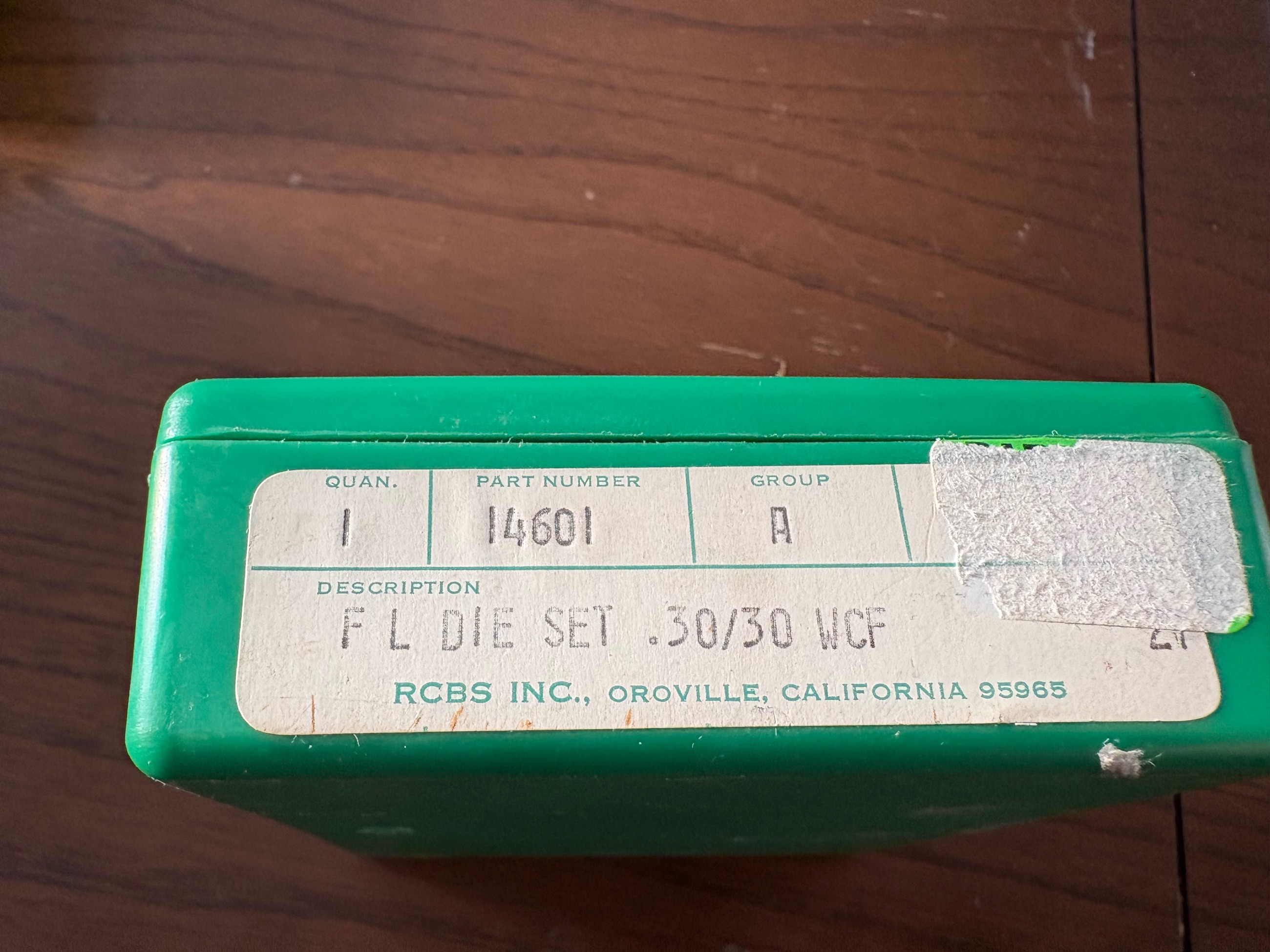 Photo of 30-30 dies RCBS