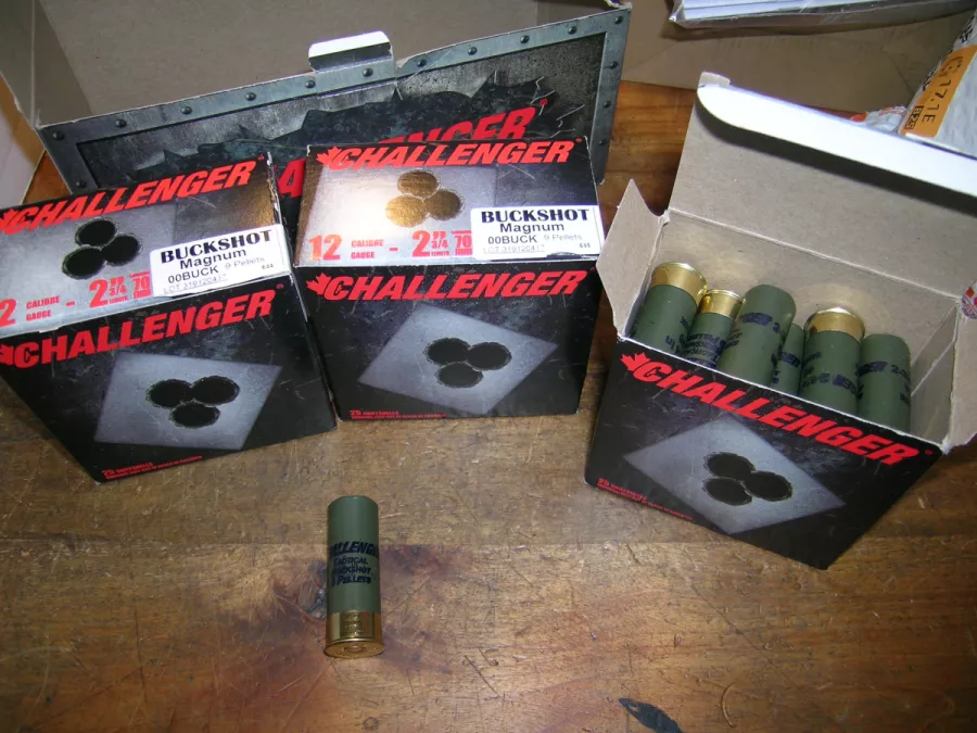 Photo of Challenger 12 Gauge Magnum 00 Buckshot 50 shells