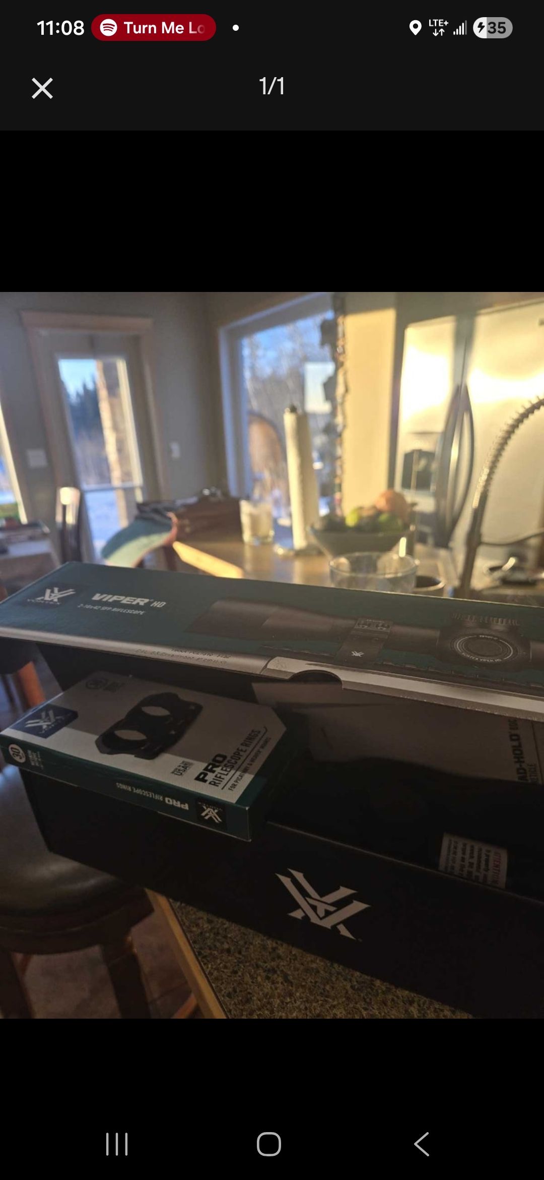 Photo of viper hd 2-10x42 sfp scope Vortex new