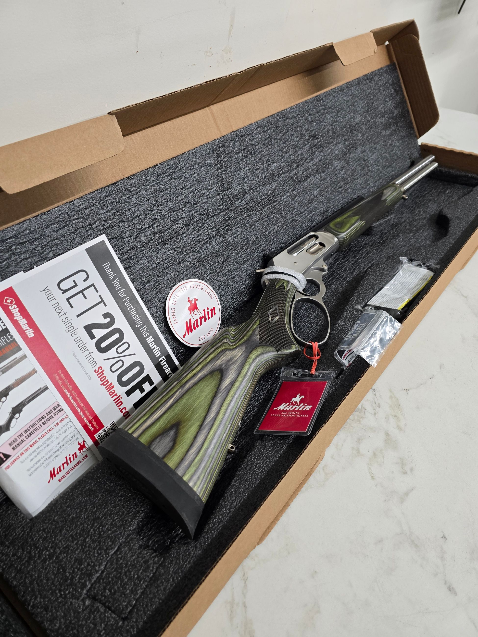 Photo of VERY RARE Limited Edition Ruger Marlin 1895 SBL 45-70 