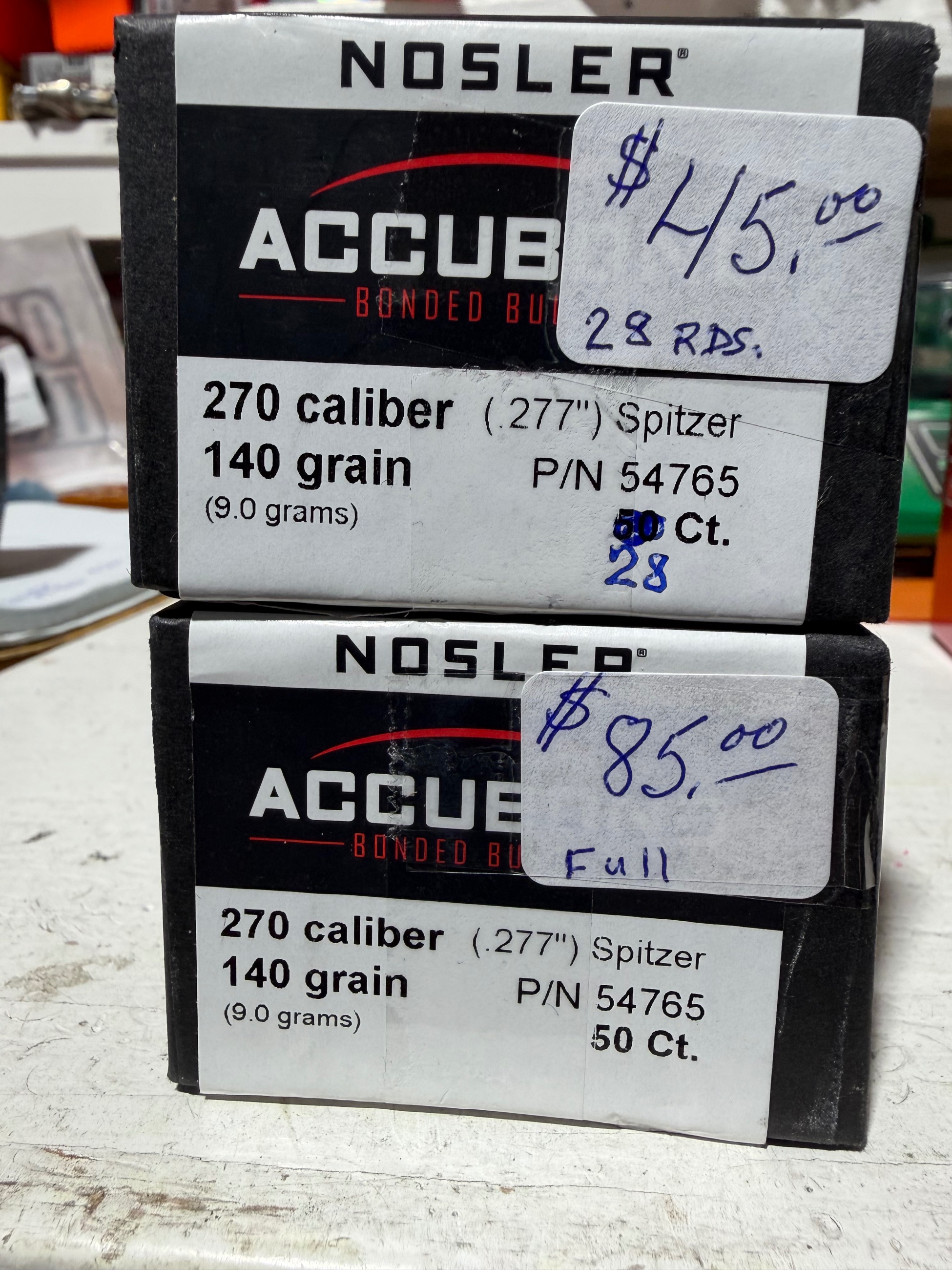 Photo of Nosler Accubond bullets