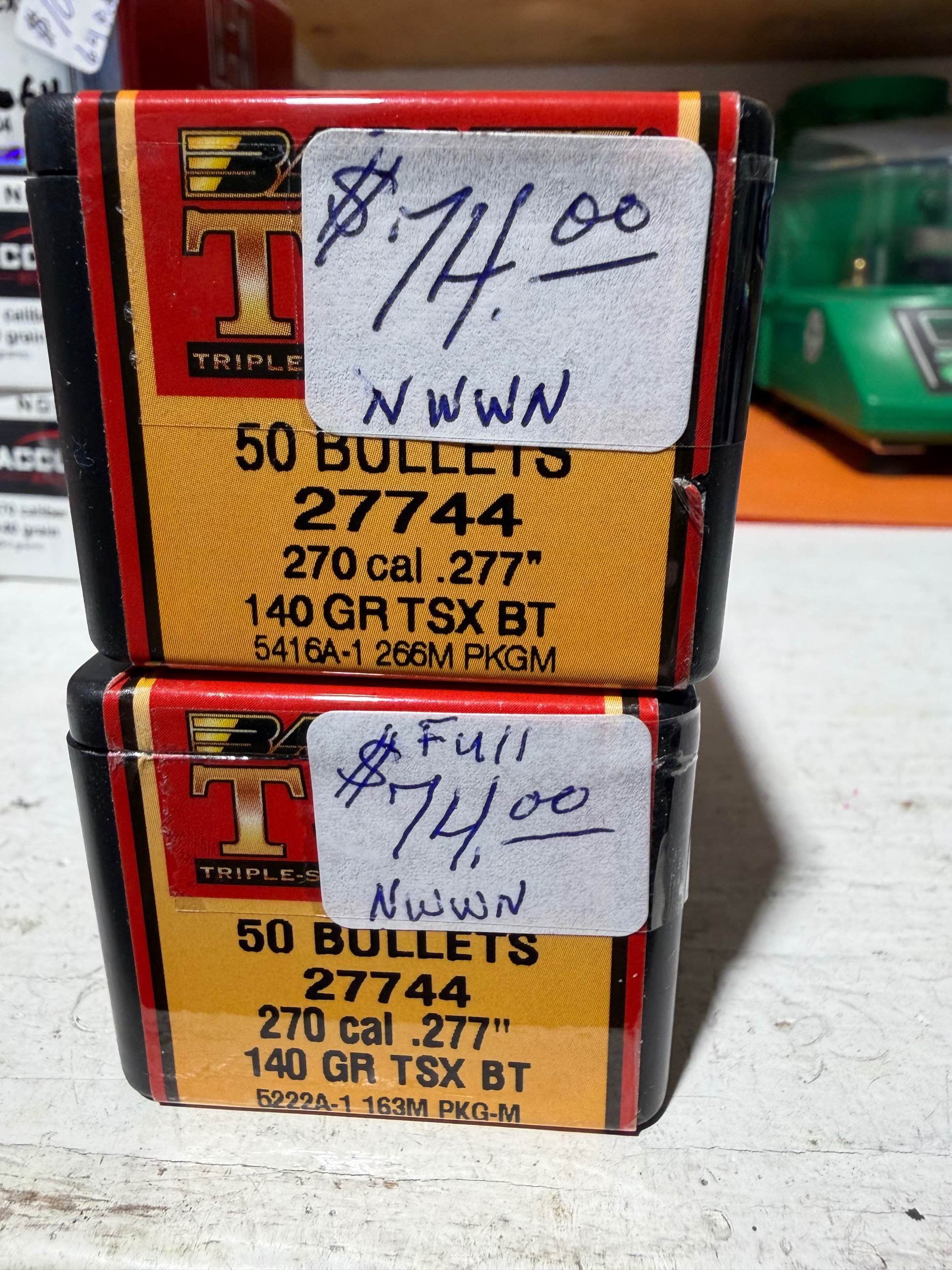 Photo of Barnes 270 cal 130 gr bullets