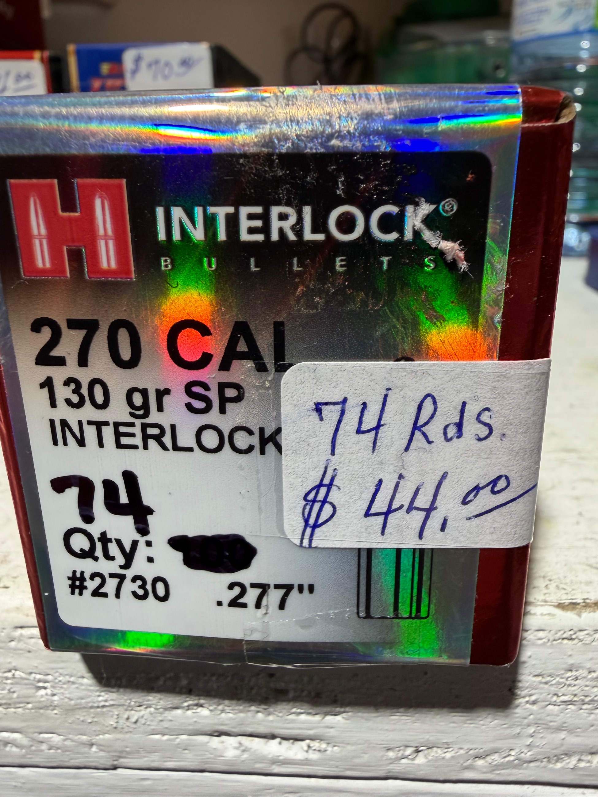Photo of Hornady 270 cal bullets