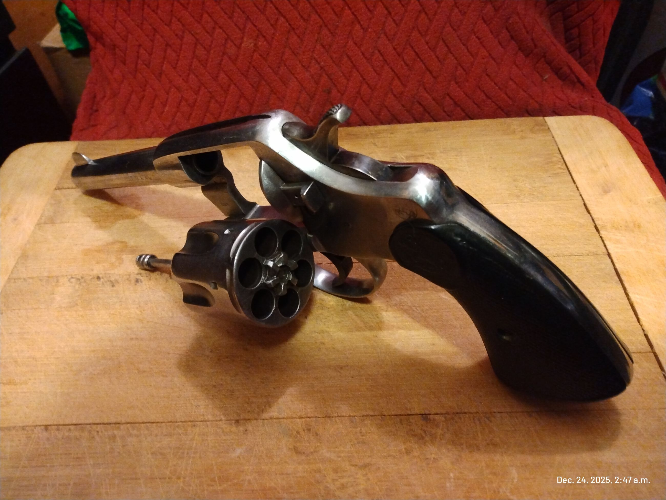 Colt M1892 New Army DA "swing out cylinder" Antique status Revolver .41 LC Antique $5200 - 3 - 1766618282150_IMG_20251224_024744828