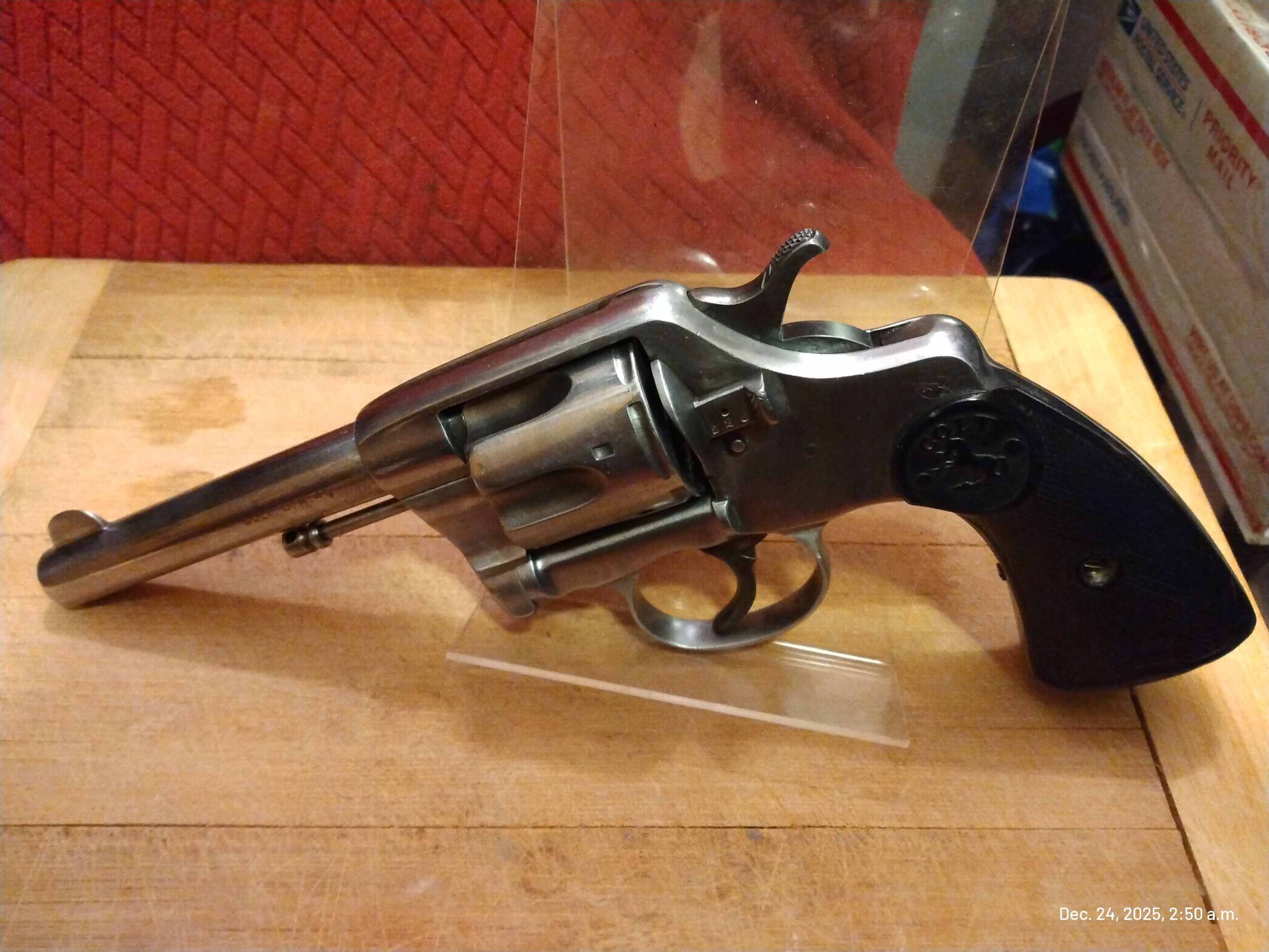 Colt M1892 New Army DA "swing out cylinder" Antique status Revolver .41 LC Antique $5200 - 5 - 1766618301321_IMG_20251224_025017511